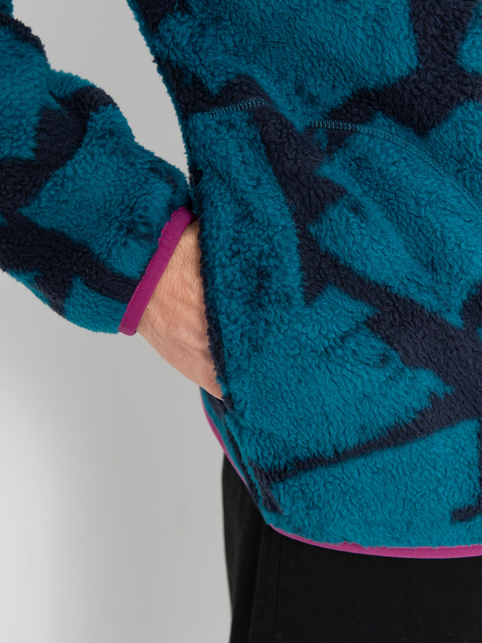 Mens Picture Bremick Fleece  (brush print)