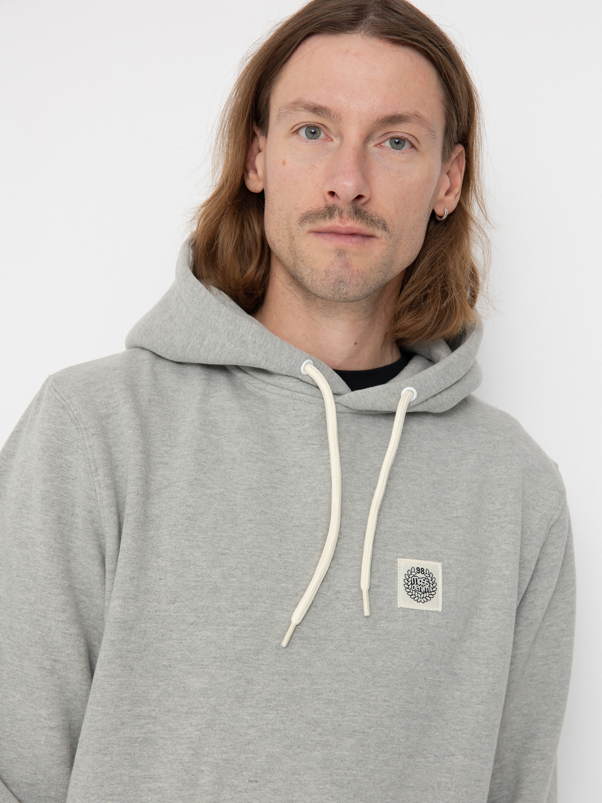 MassDnm Hoodie Patch HD (lt heather grey)