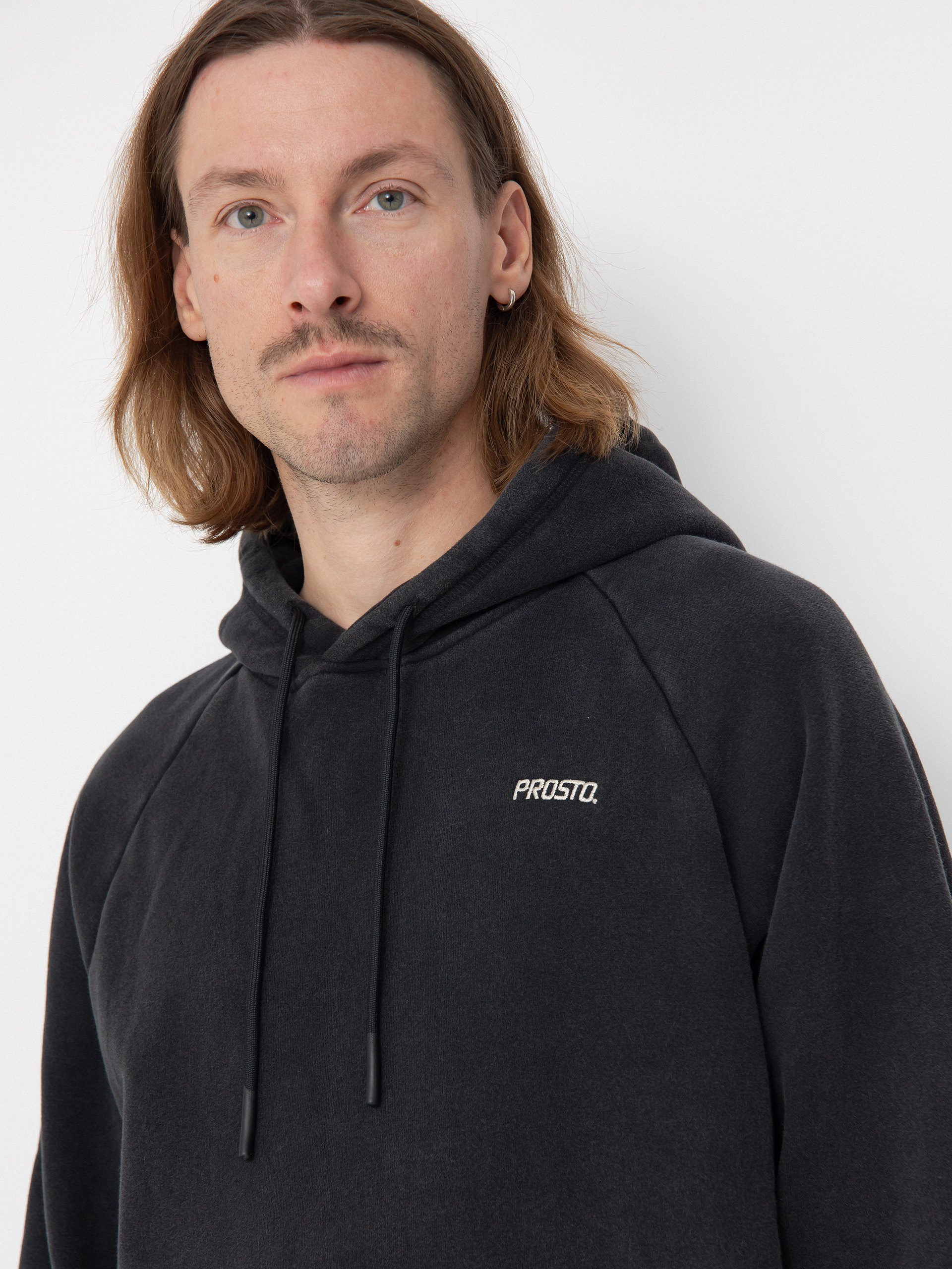 Prosto Hoodie Washed HD (black)