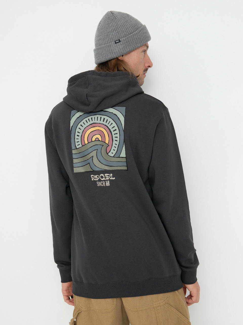 Rip Curl Hoodie Swc Hays And Razed HD (washed black)