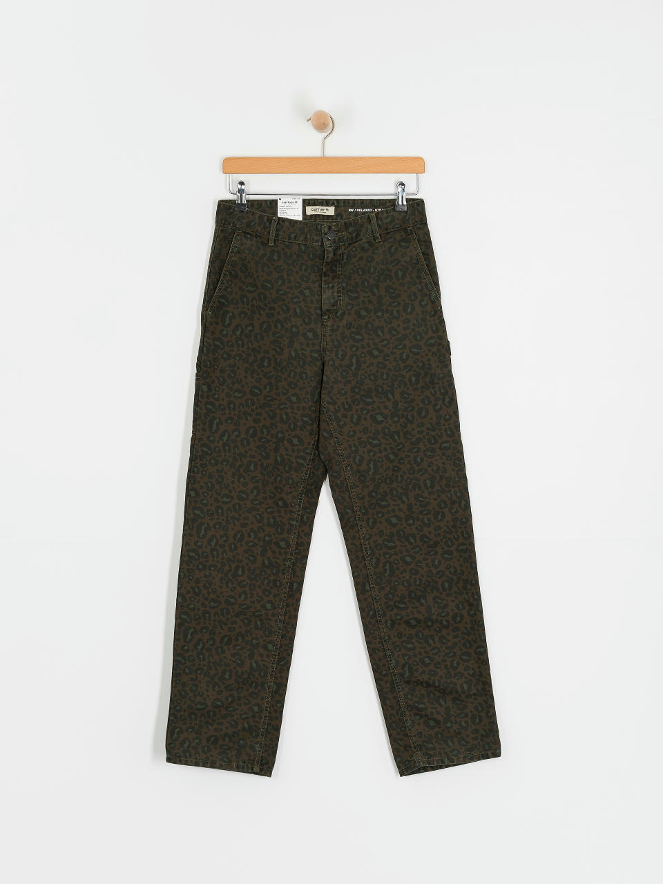 Carhartt WIP Hose Leo Pierce Wmn (camo leo/tamarind/office green)