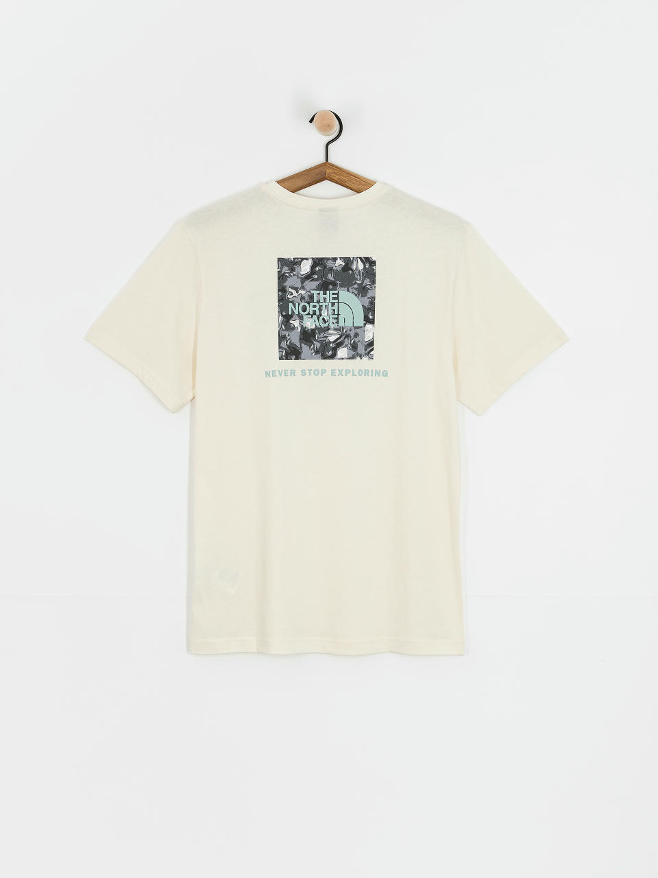 The North Face T-Shirt Redbox Graphic Infill (white dune/tnf black li)