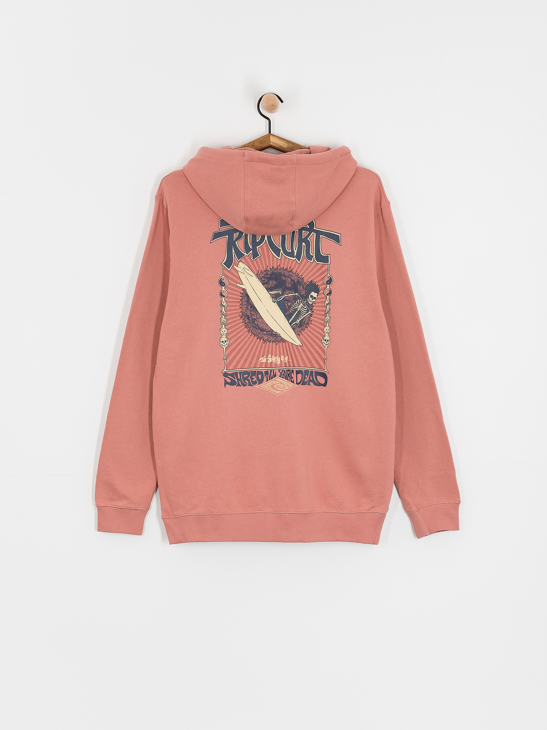 Rip Curl Hoodie Shred Till Dead HD (mushroom)