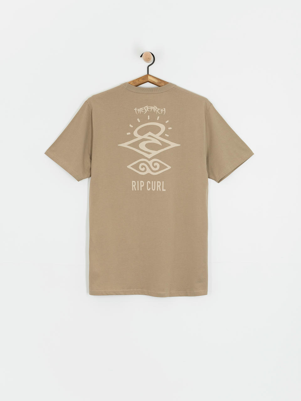 Rip Curl T-Shirt Search Icon (sand dune)