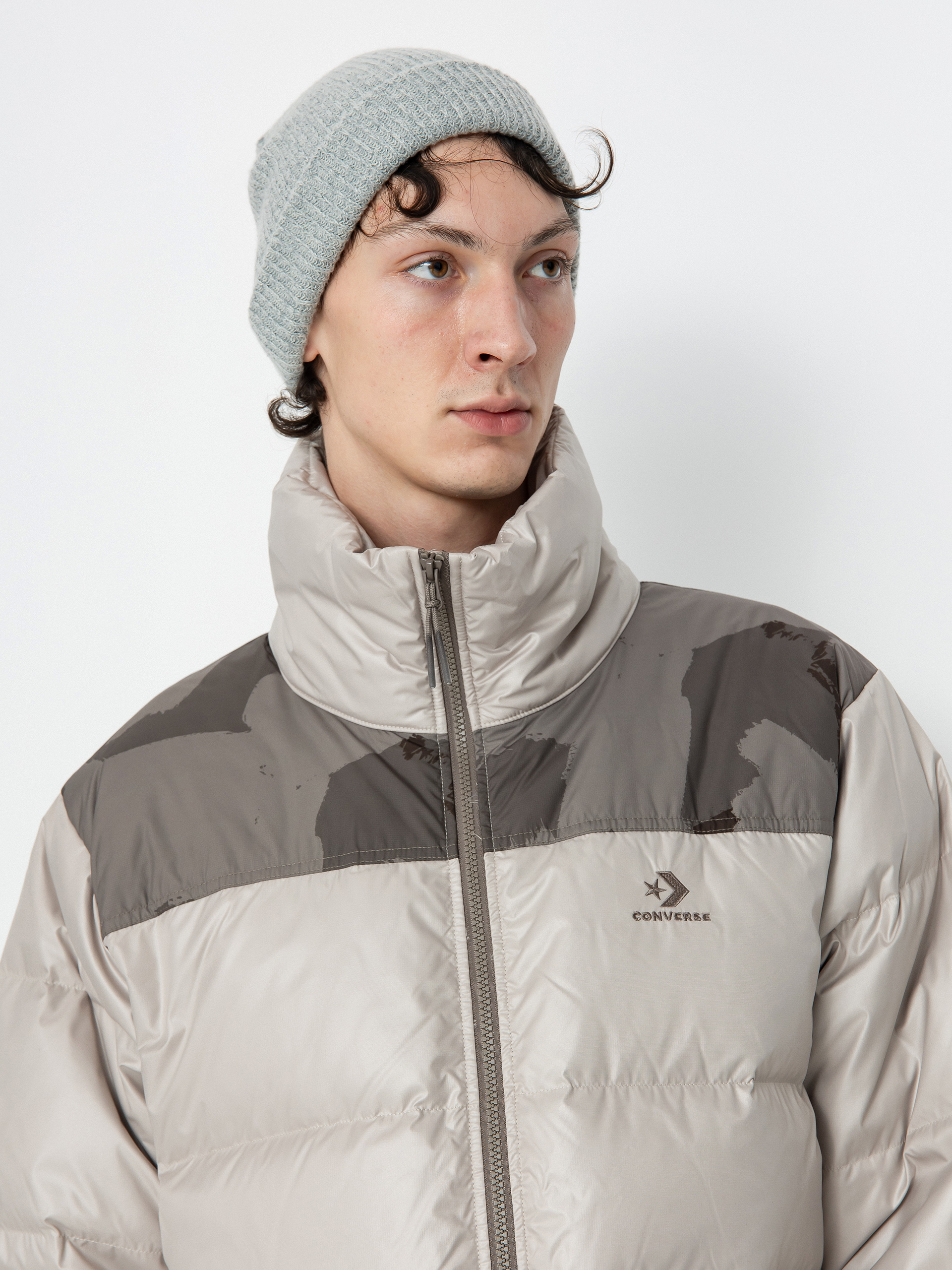 Converse Jacke Commercial Short Down (papyrus)