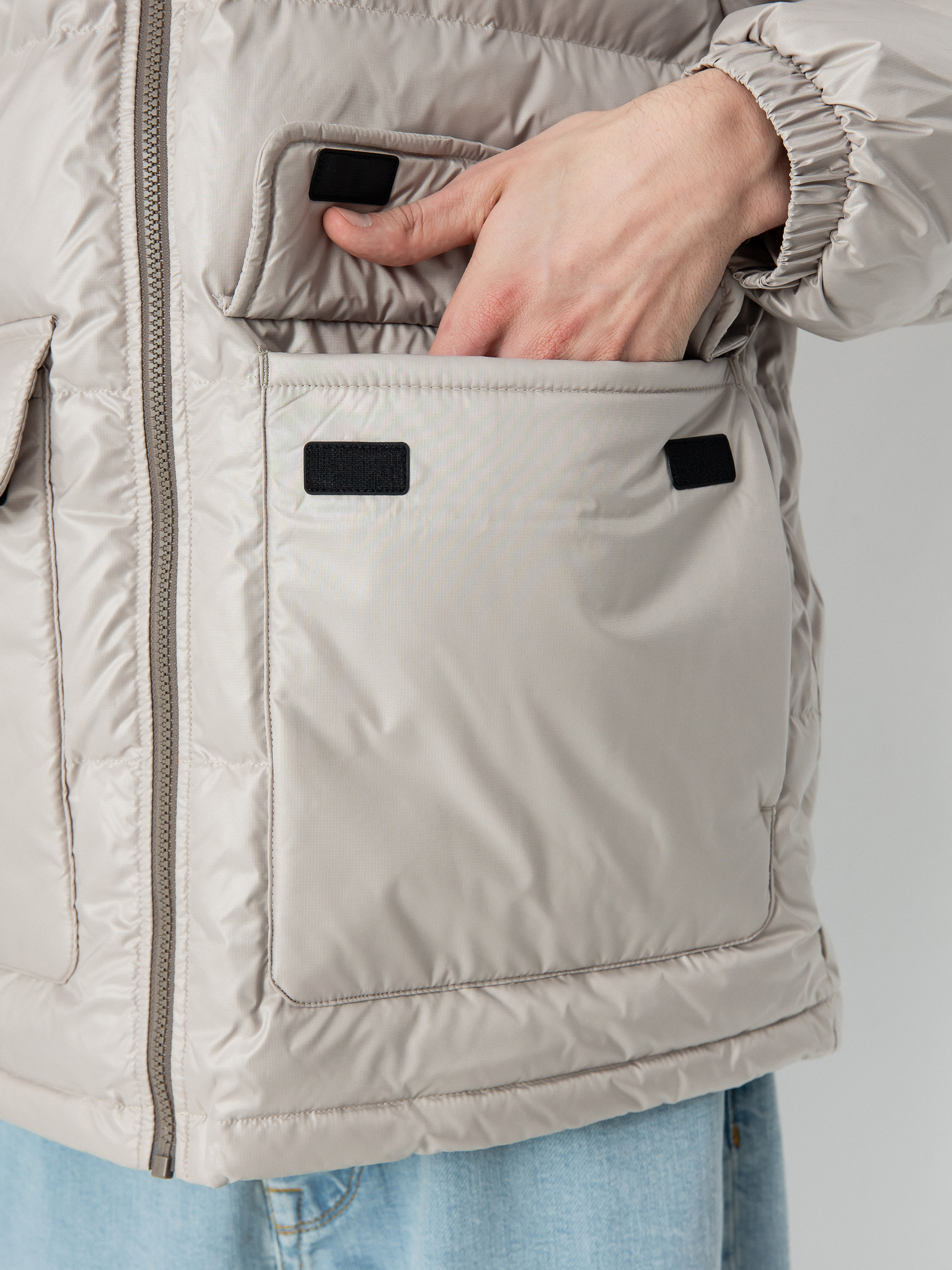 Converse Jacke Commercial Short Down (papyrus)