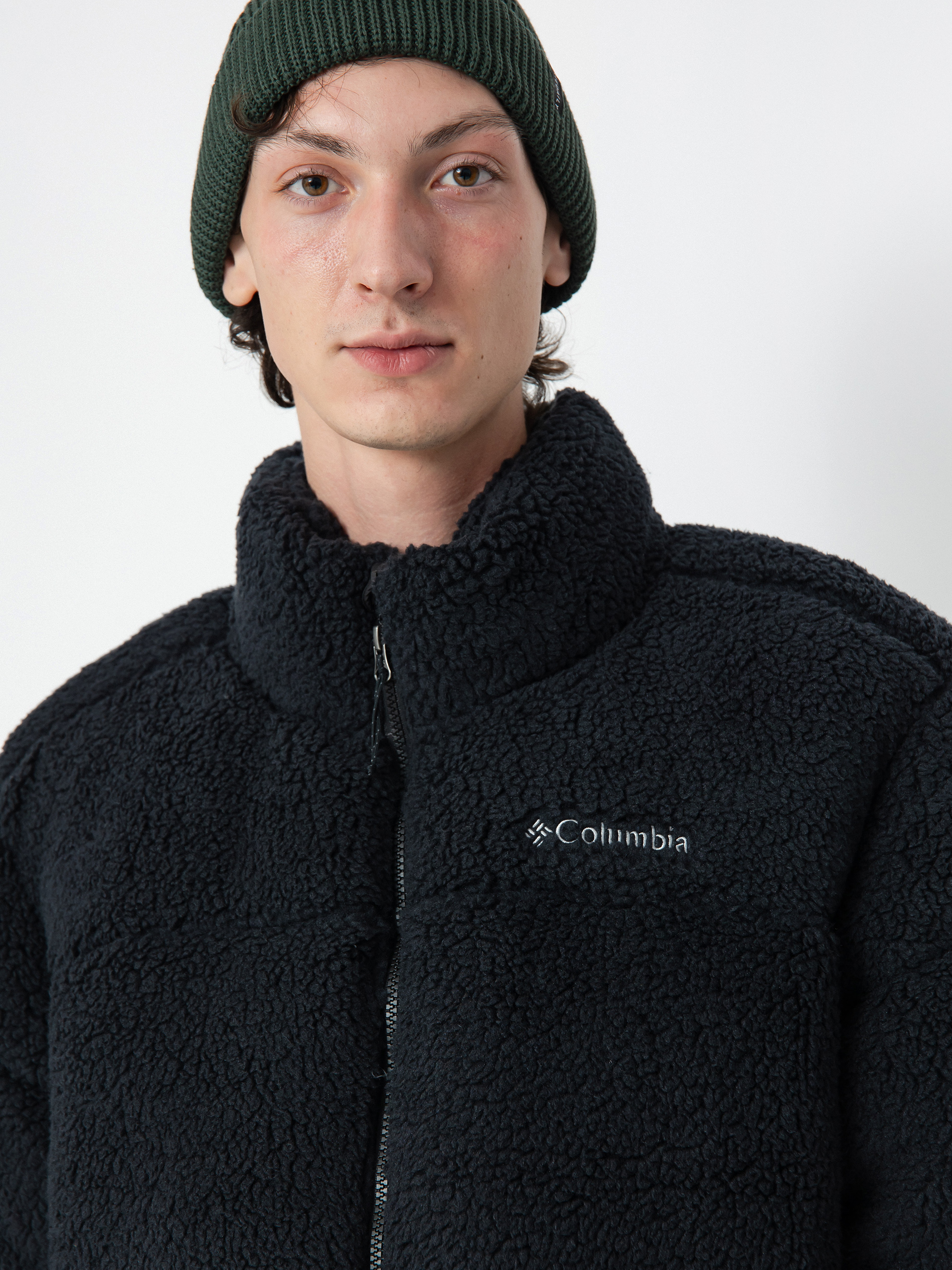 ジャケット・アウター beedenDETACHABLE FURCOMPACTPUFFER JACKET Men's jackets Columbia Puffect™ II Sherpa Jacket Dark Stone