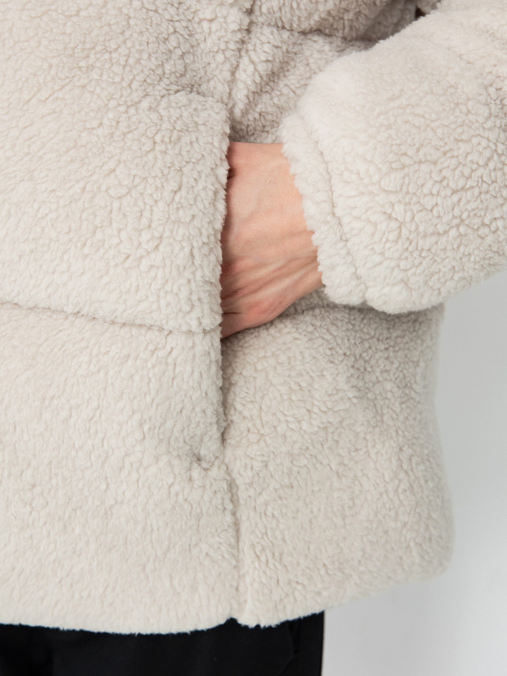 Columbia Jacke Puffect II Sherpa (dark stone)