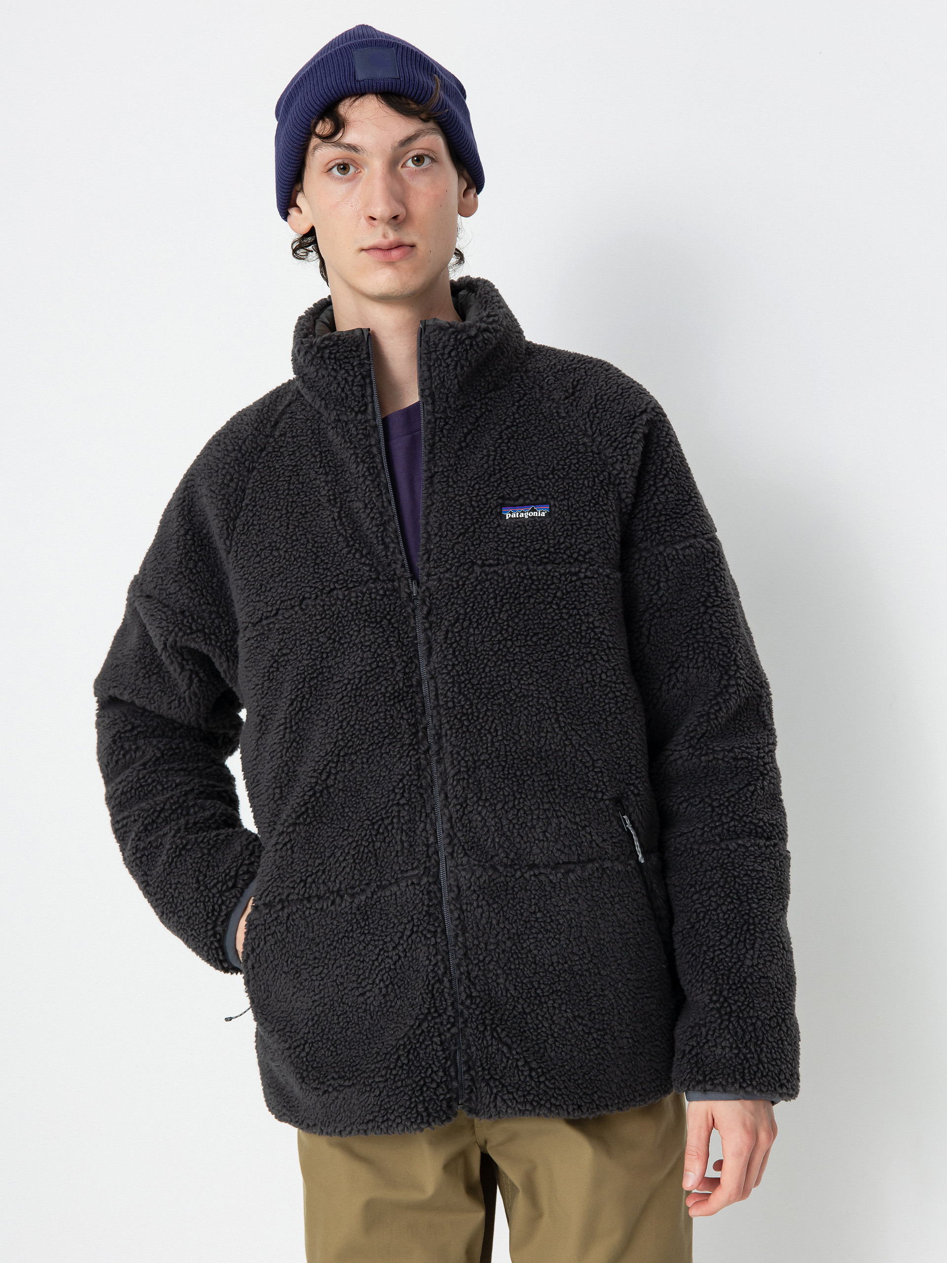 Patagonia Jacke Reversible Silent Down (forge grey)