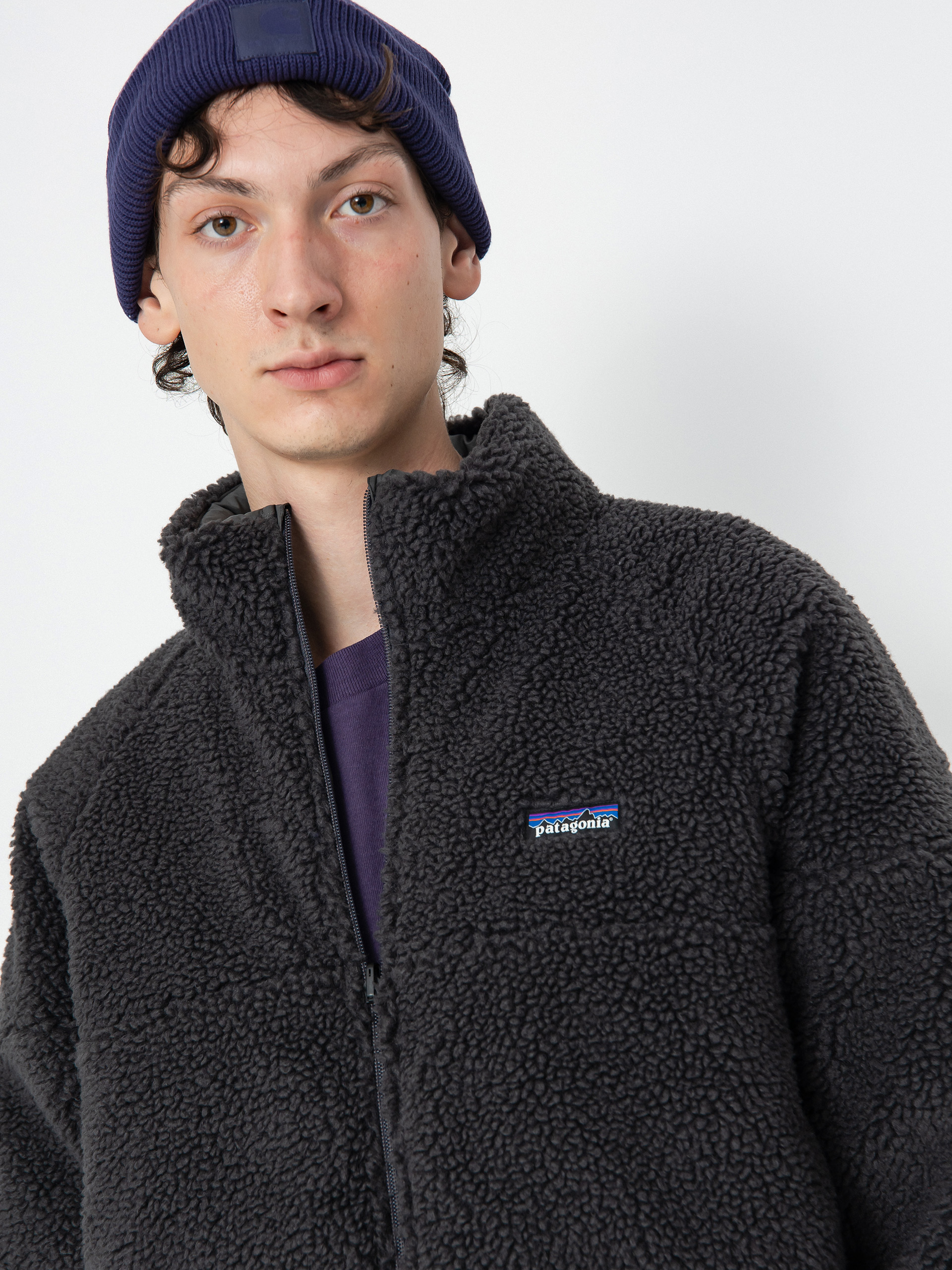 Patagonia Jacke Reversible Silent Down (forge grey)