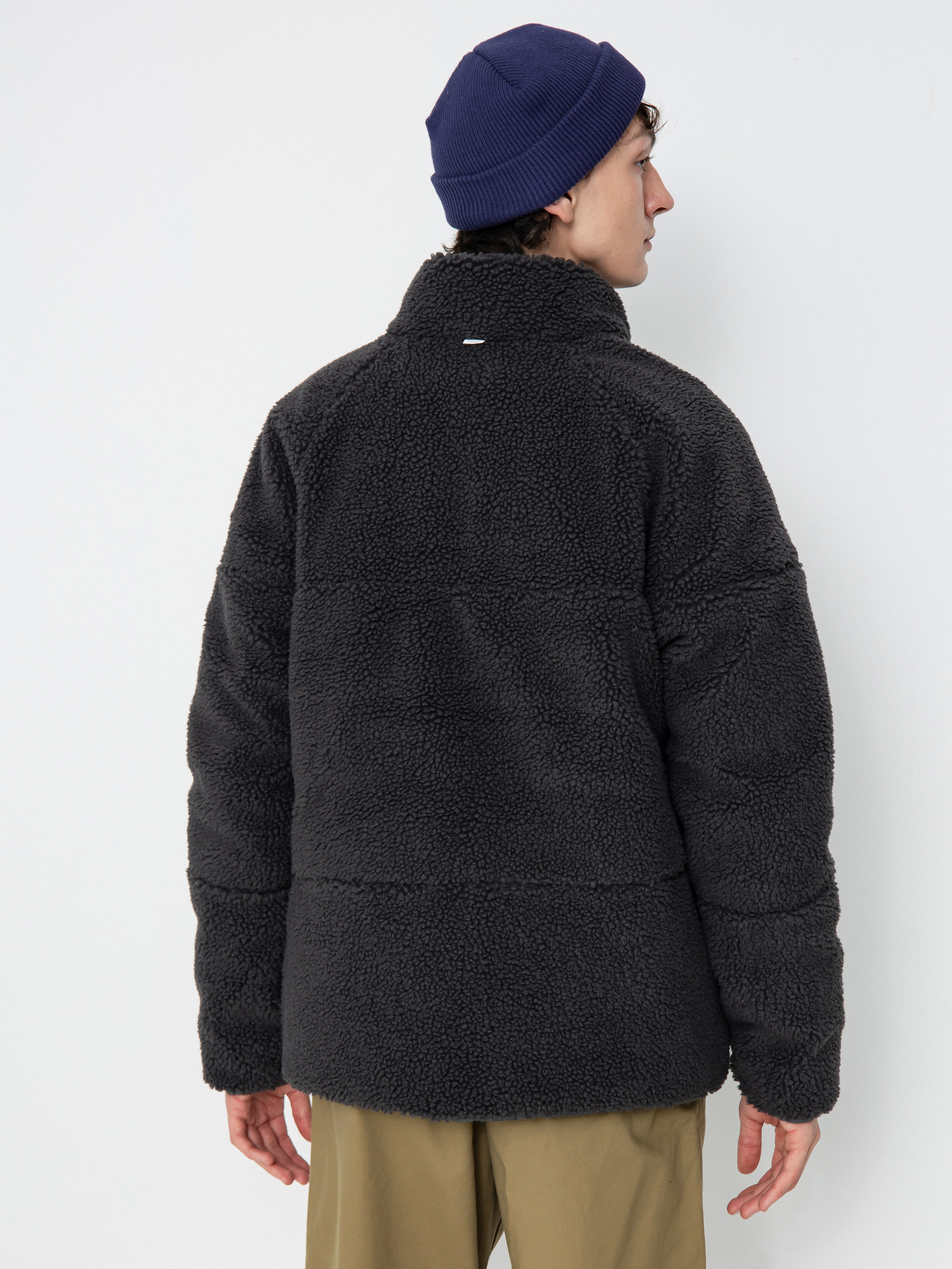 Patagonia Jacket Reversible Silent Down - black, green (forge grey)