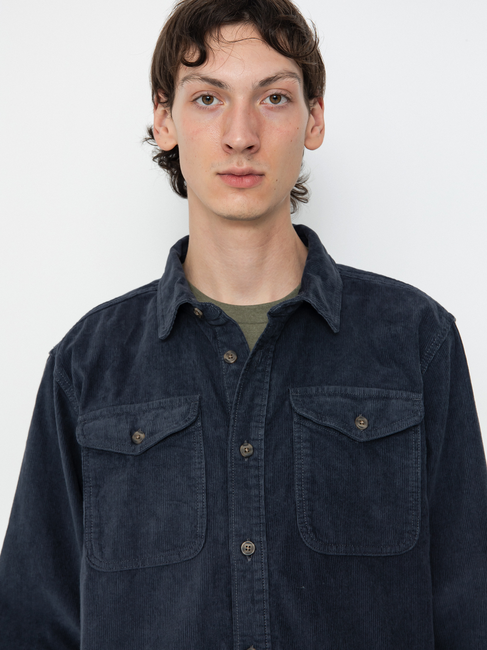 Patagonia Hemd Corduroy (smolder blue)