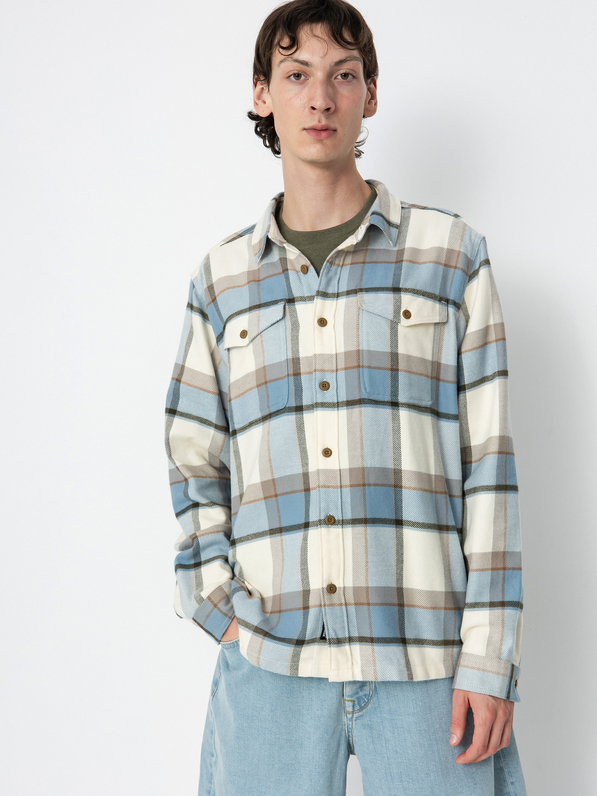 Patagonia Hemd Fjord Flannel (sunrise ridge natural)