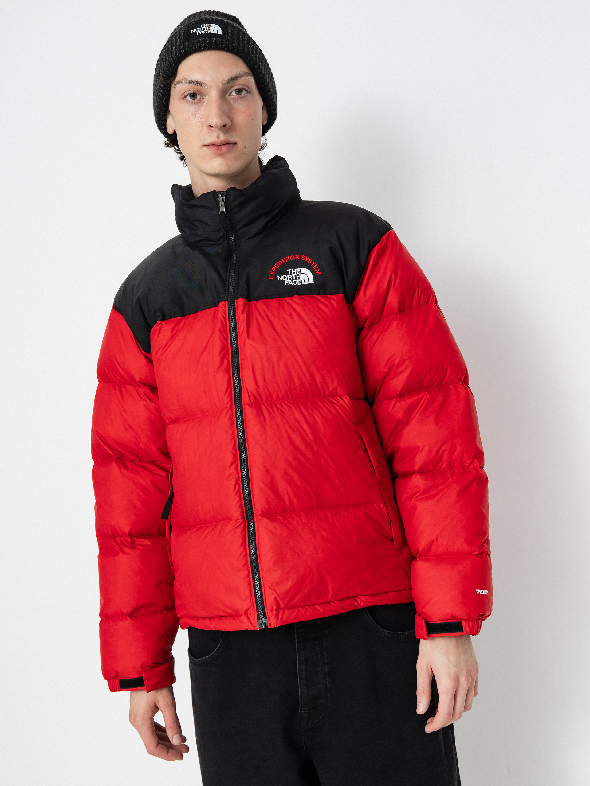The North Face 1996 Retro Nuptse Jacket red (tnf red/tnf black