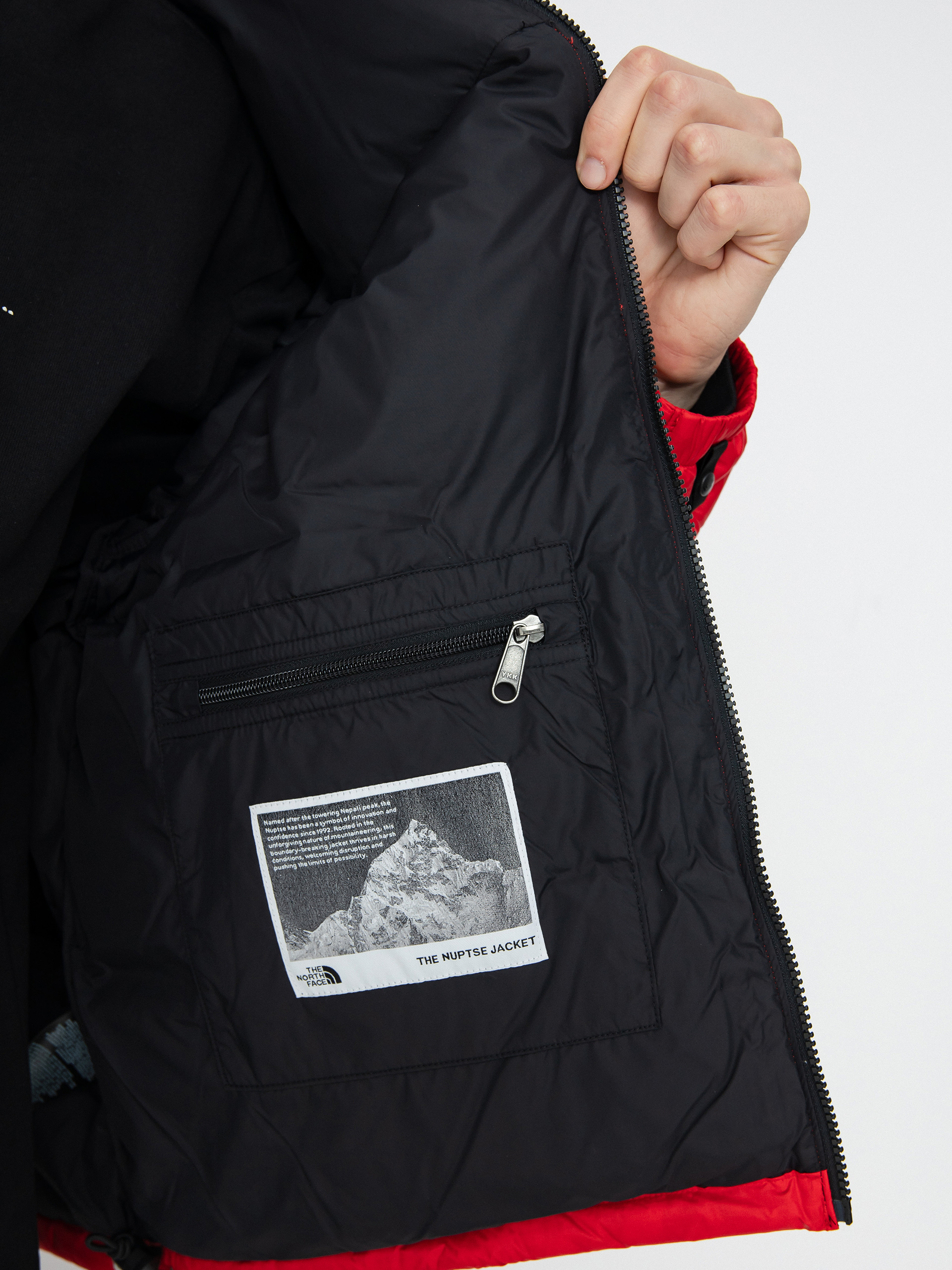 The North Face 1996 Retro Nuptse Jacke (tnf red/tnf black/tnf r)