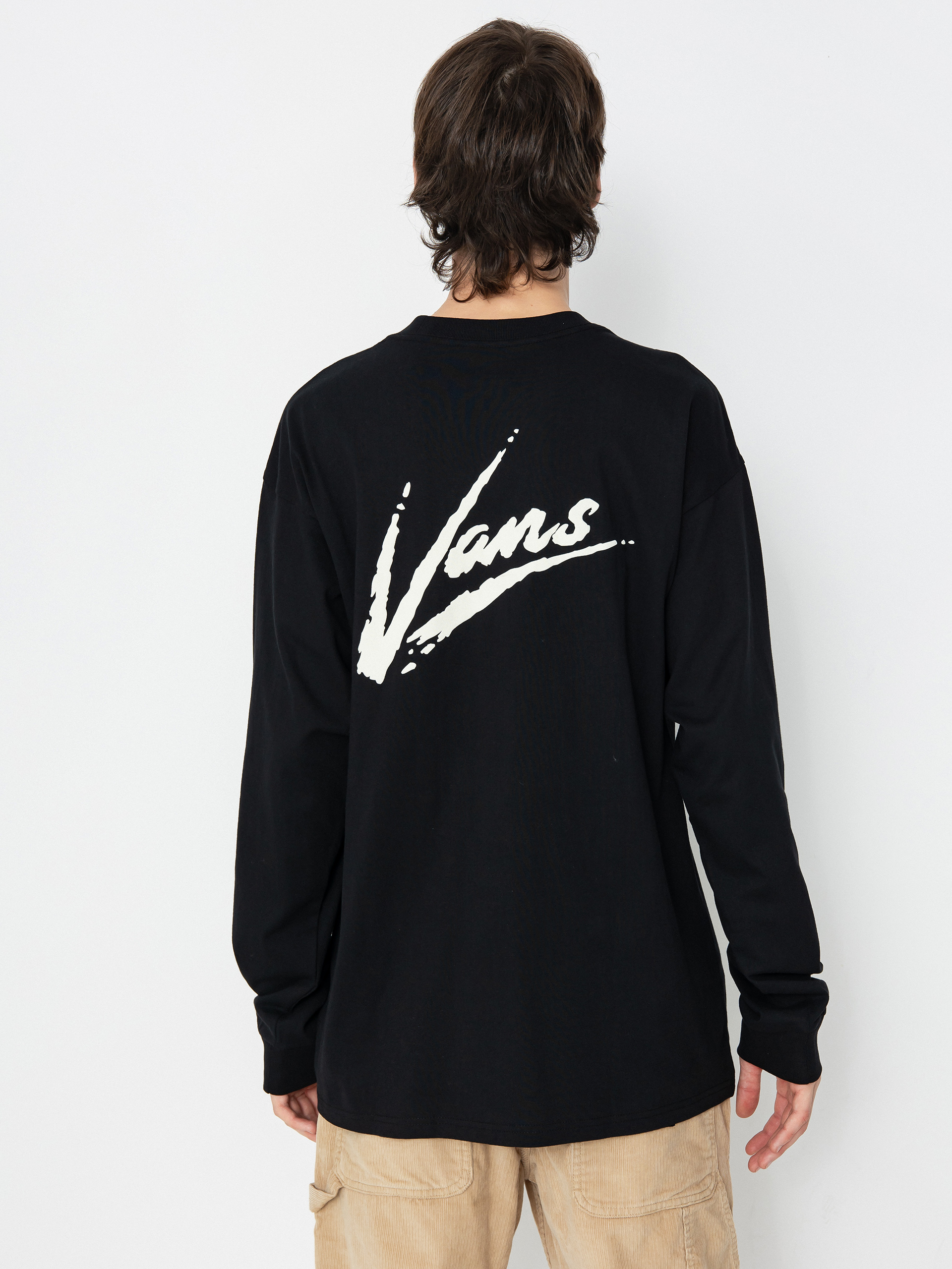 Vans Dettori Loose Longsleeve (black/marshmallow)