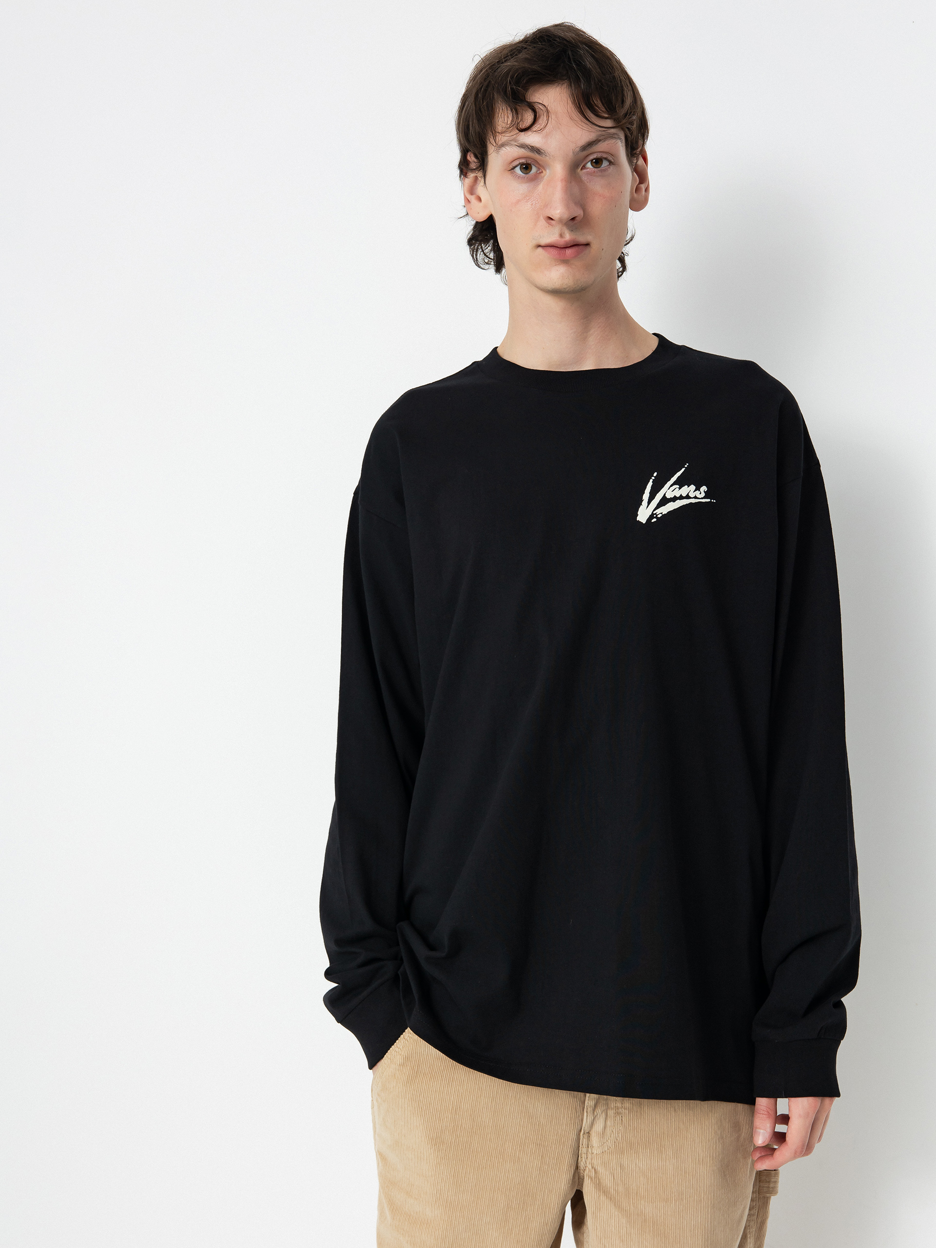 Vans Dettori Loose Longsleeve (black/marshmallow)