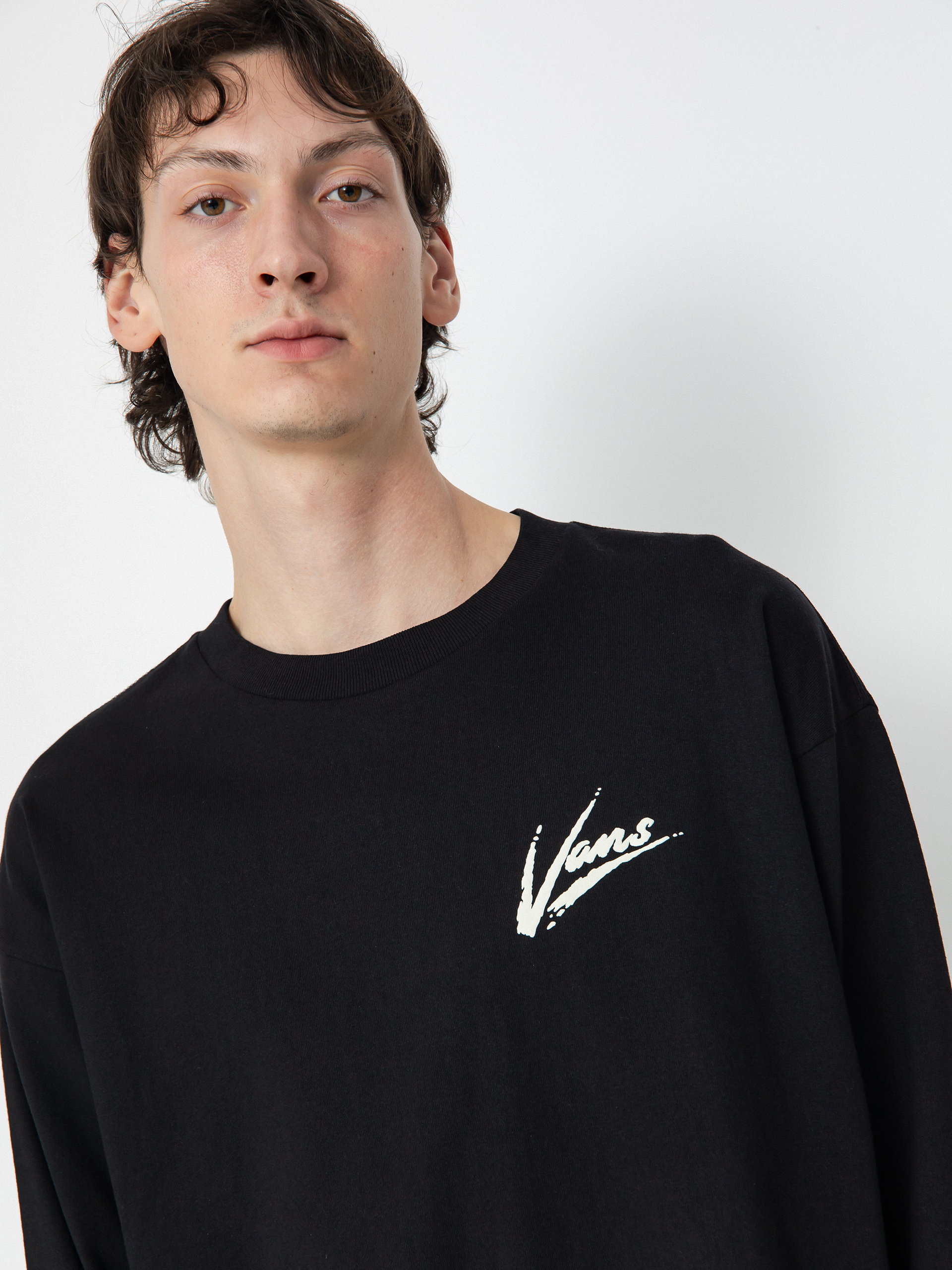 Vans Dettori Loose Longsleeve (black/marshmallow)