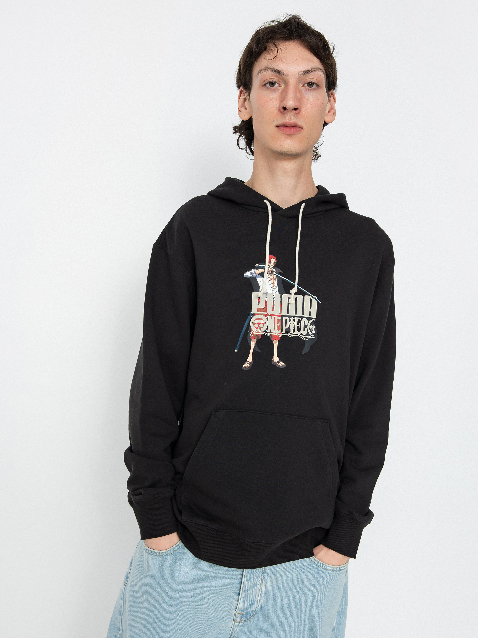 Puma Hoodie X One Piece HD Tr Schwarz (puma black)