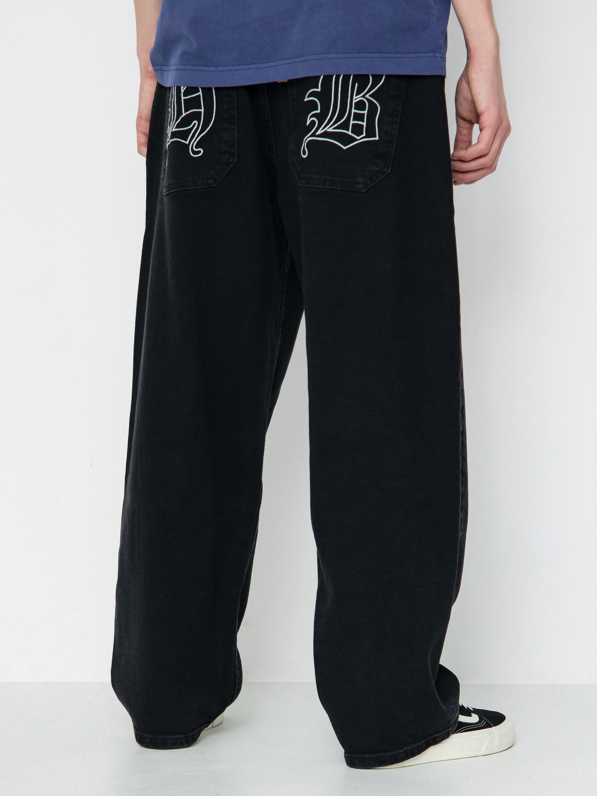 Homeboy X Tra Monster Gothic Denim Pants (washed black)