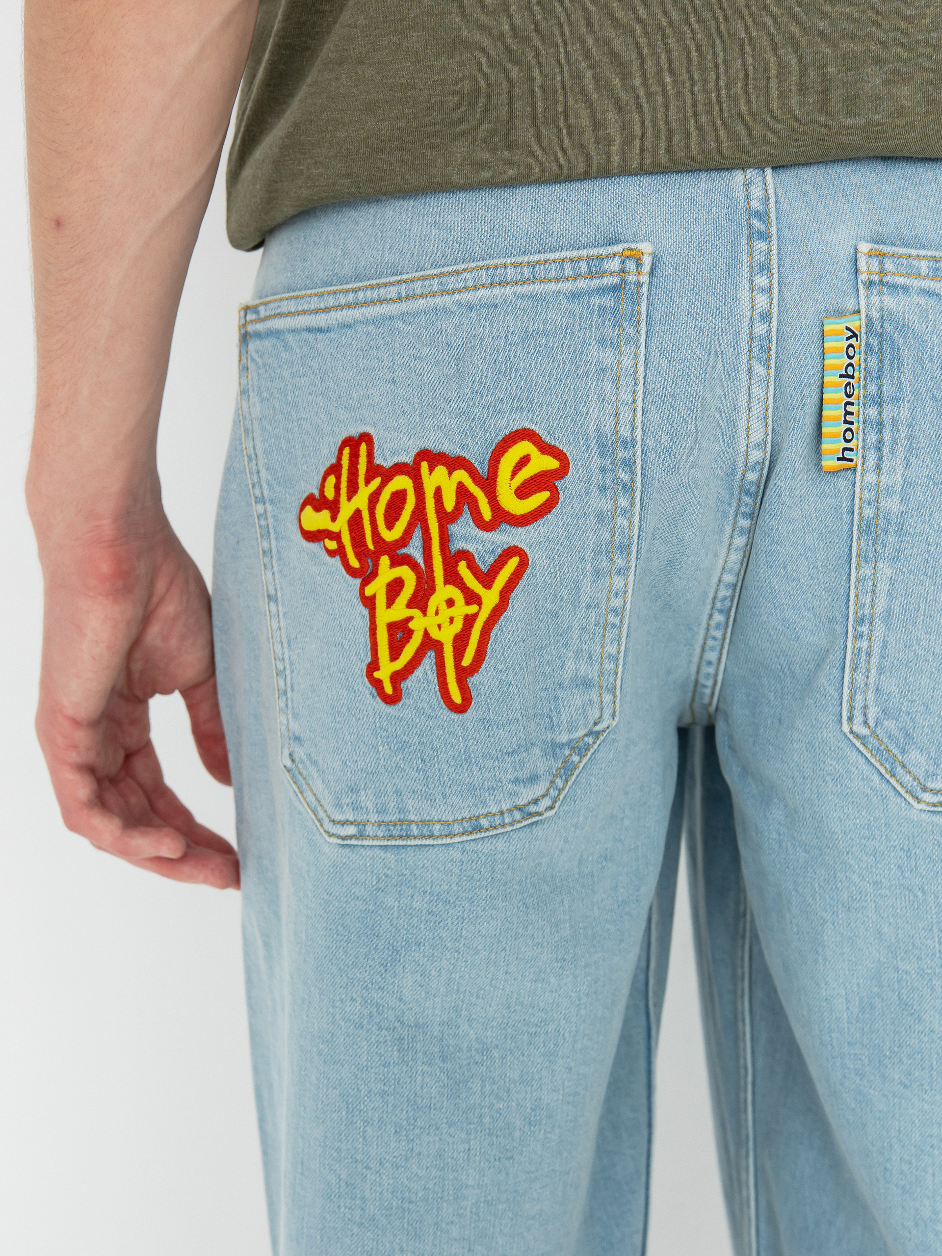 Homeboy X Tra Monster Pencil Denim Hose (moon)
