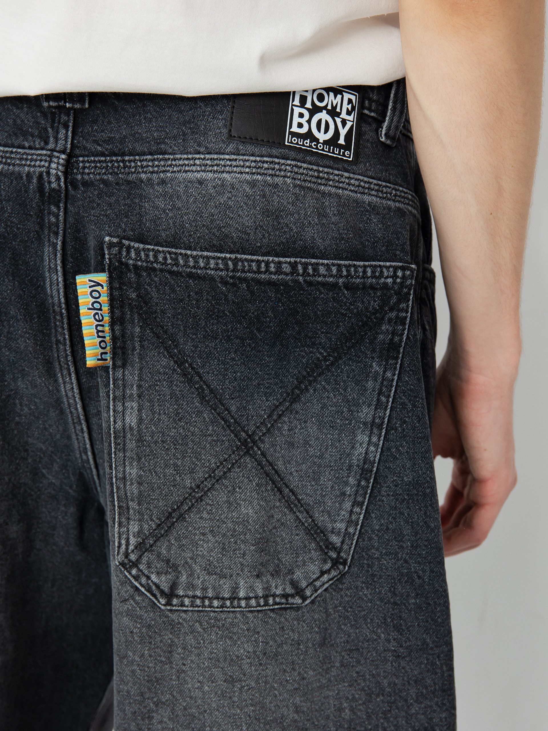 Homeboy X Tra Monster Denim Pants (vintage black)