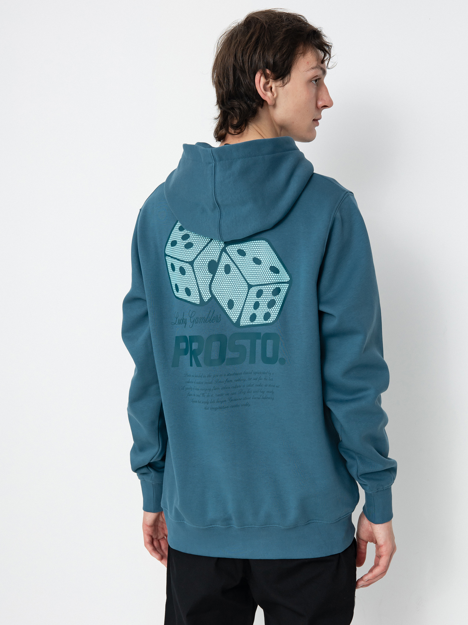 Prosto Hoodie Gamblers HD (blue)