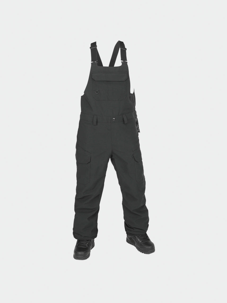 Damen Volcom Snowboard Hose Creston 3D Stretch Bib Overall (black)