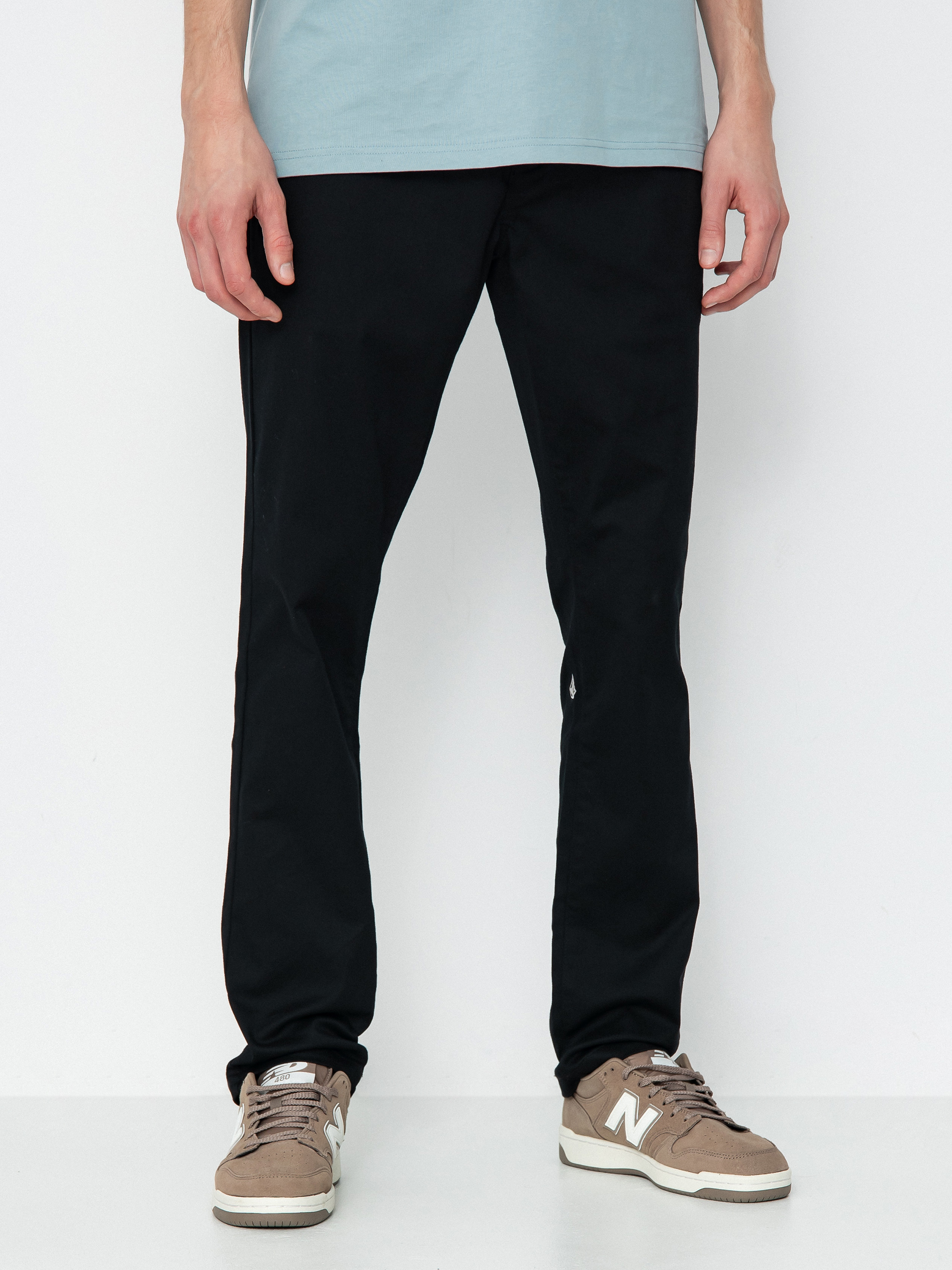 Volcom Frickin Slim Stretch Pants (black)