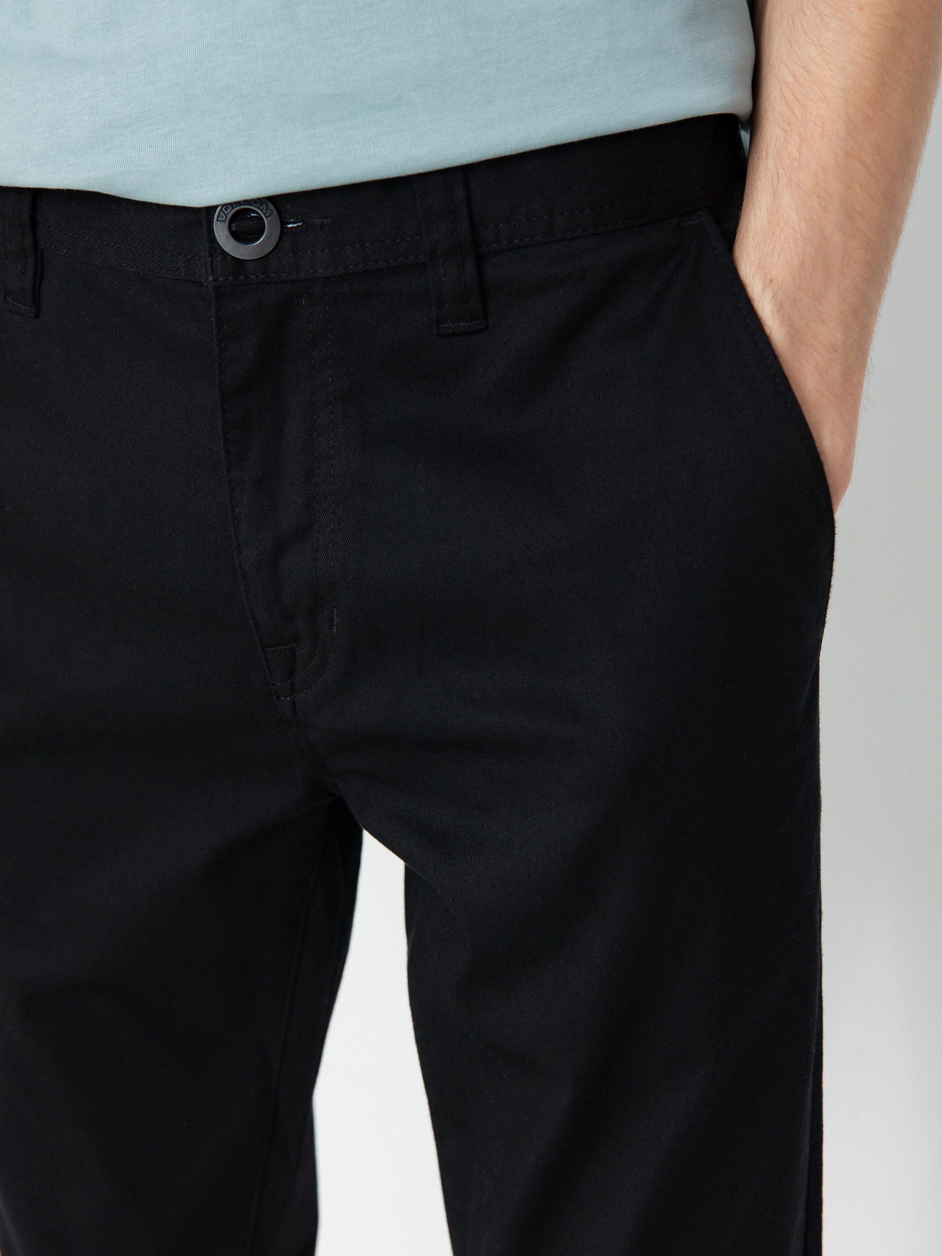 Volcom Frickin Slim Stretch Pants (black)