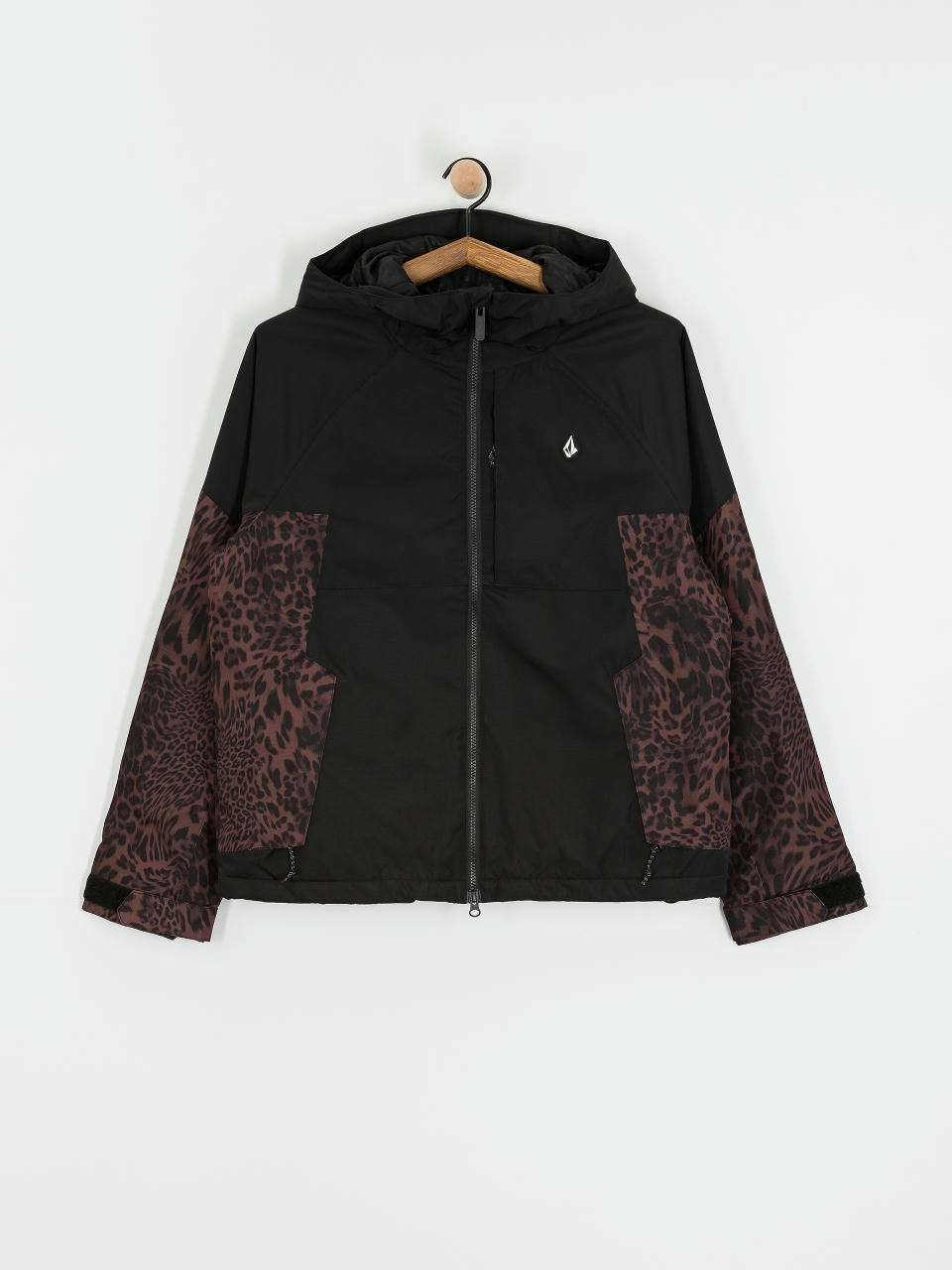 Womens Volcom Snowboard jacket Agate Ins (black)