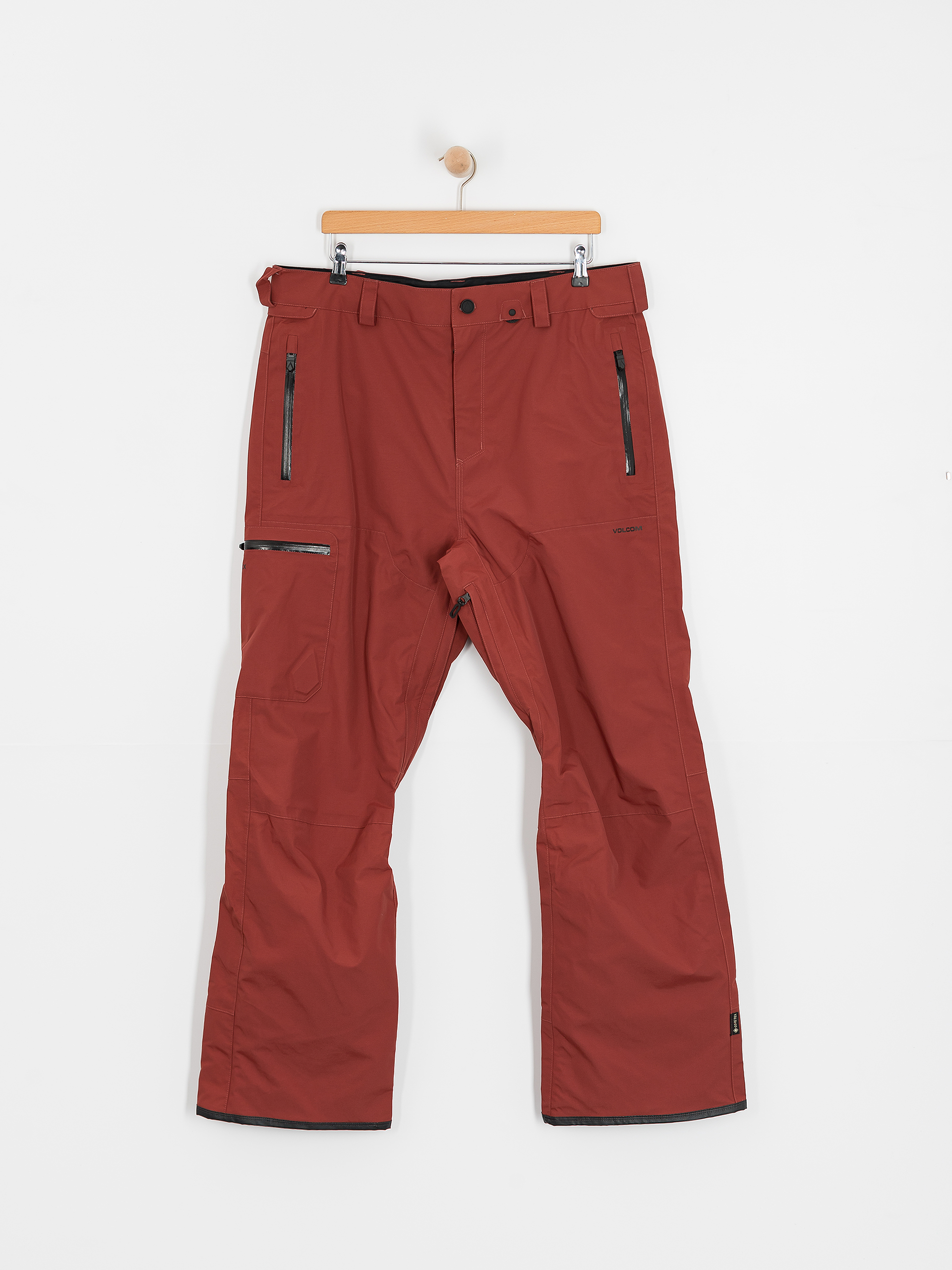 Volcom Snowboard pants L Gore Tex - brown, red (redwood)