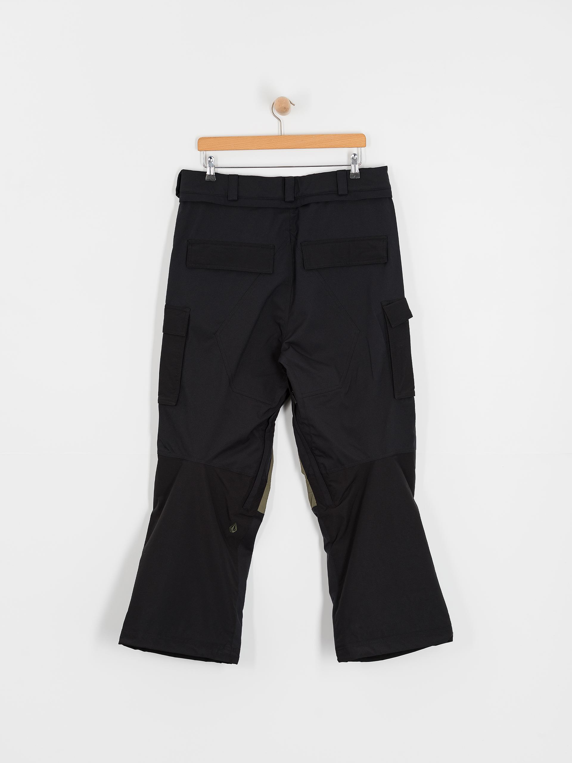 Volcom Snowboard pants Nwrk Baggy - black, green (black)