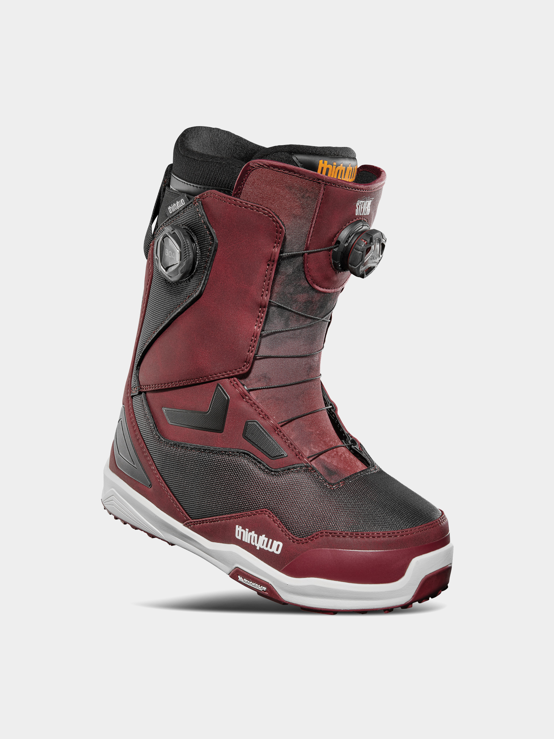 ThirtyTwo Snowboard boots Tm Double Boa Stevens burgundy (oxblood)