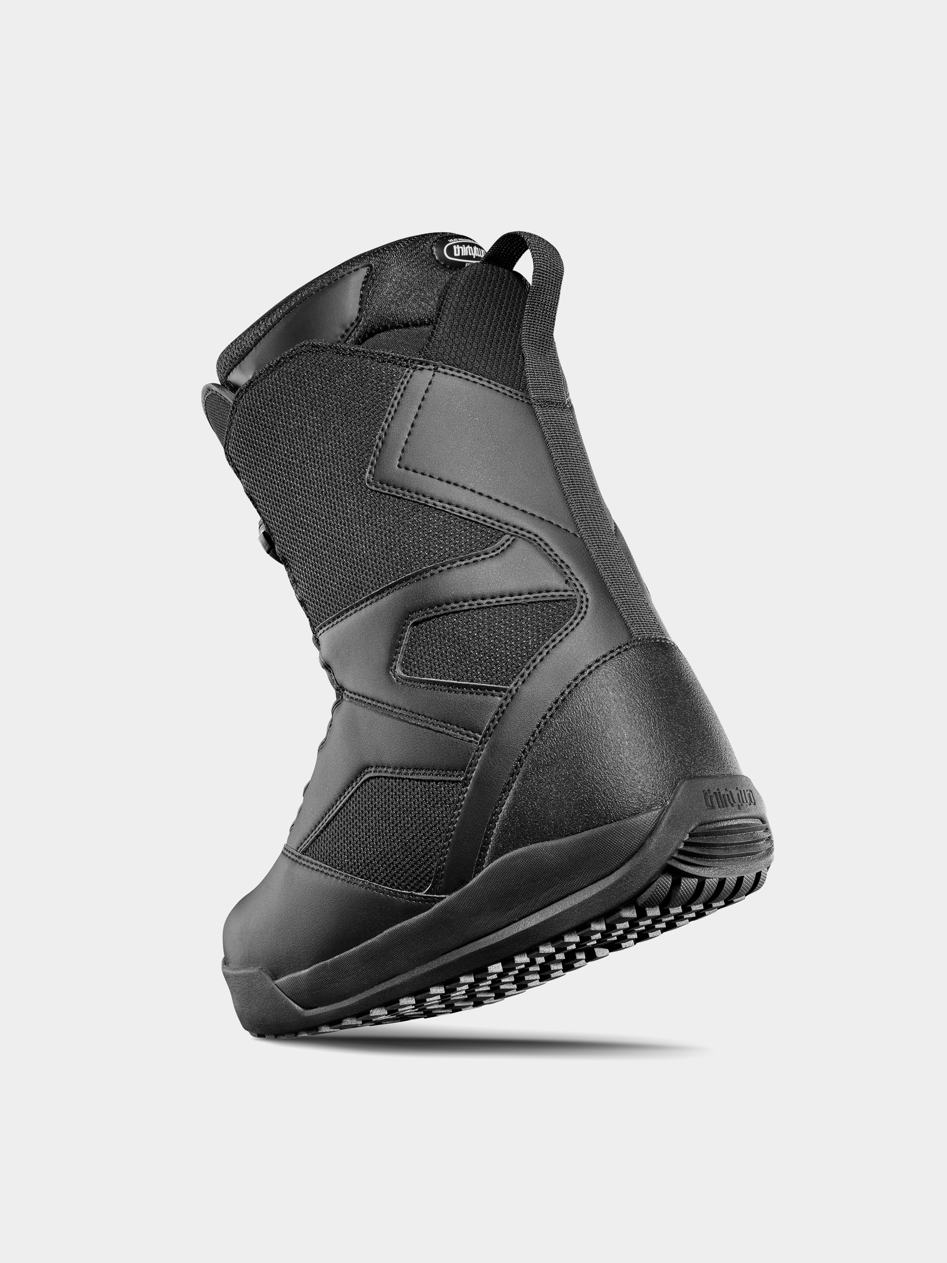ThirtyTwo STW Boa Snowboard Boots Mens 7.5 Black White Intuition Liners 2018 thirtytwo-stw-double-boa-  main image 2