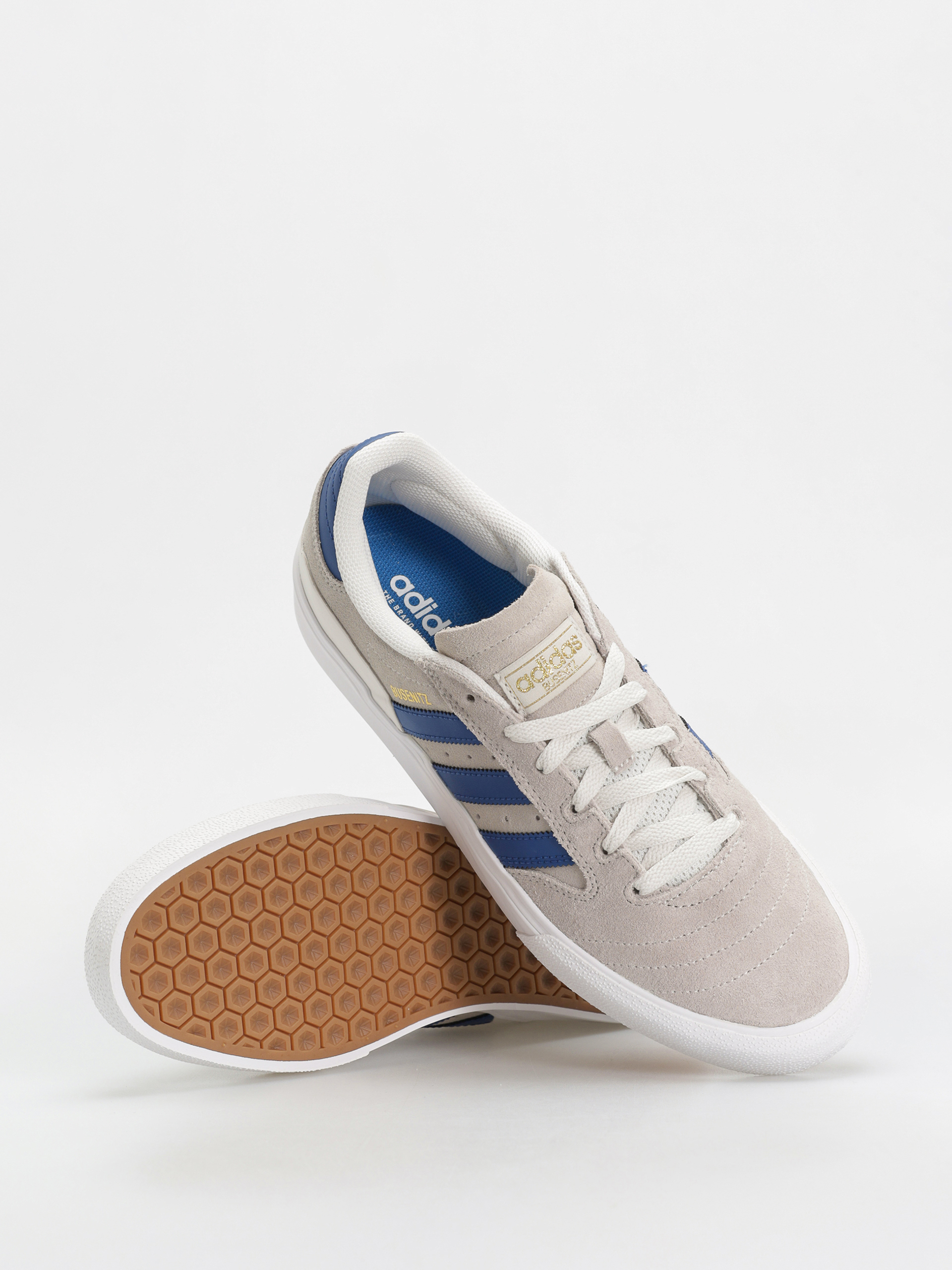 adidas Busenitz Vulc II Schuhe (crywht/royblu/goldmt)