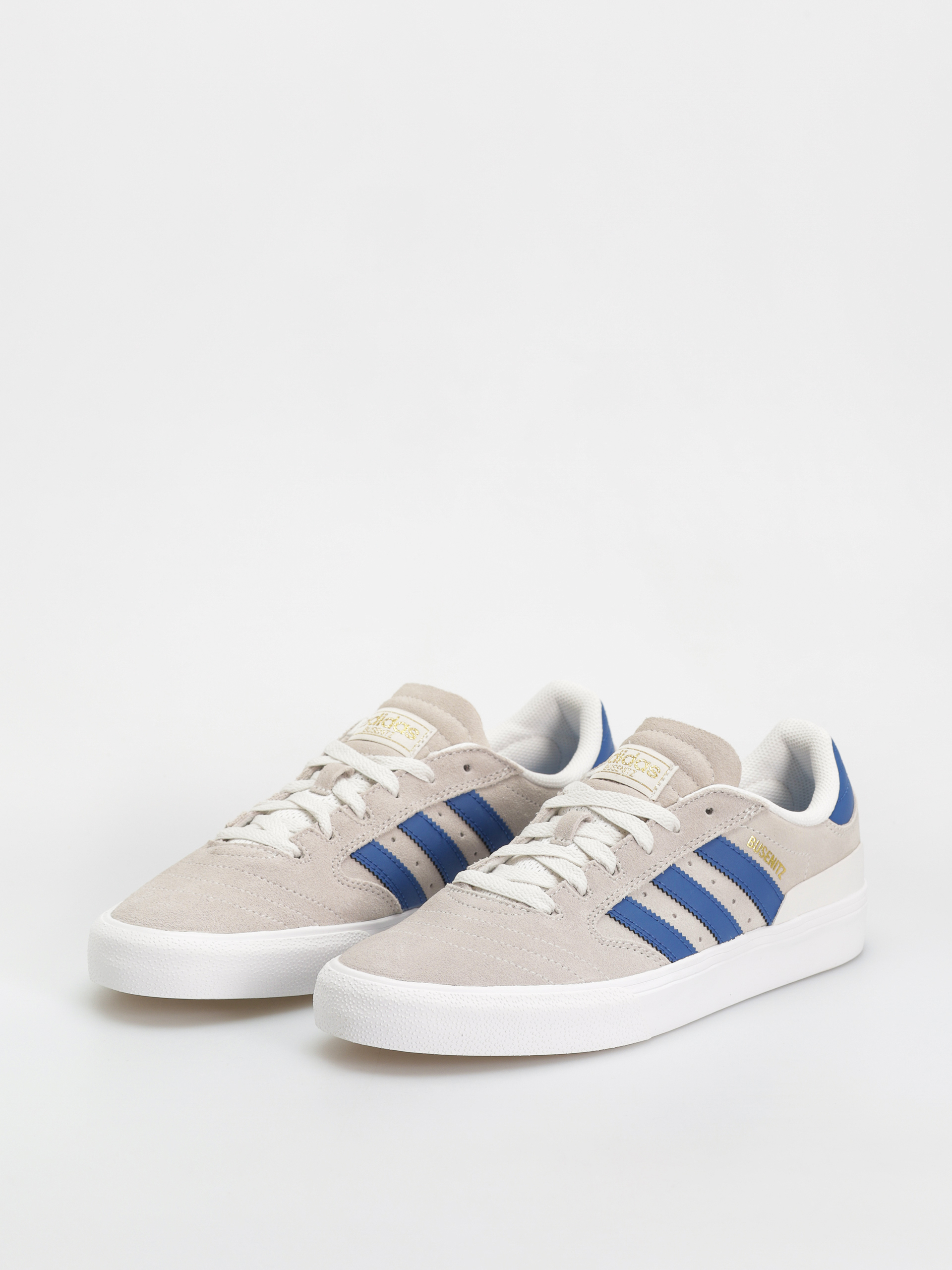 adidas Busenitz Vulc II Shoes (crywht/royblu/goldmt)