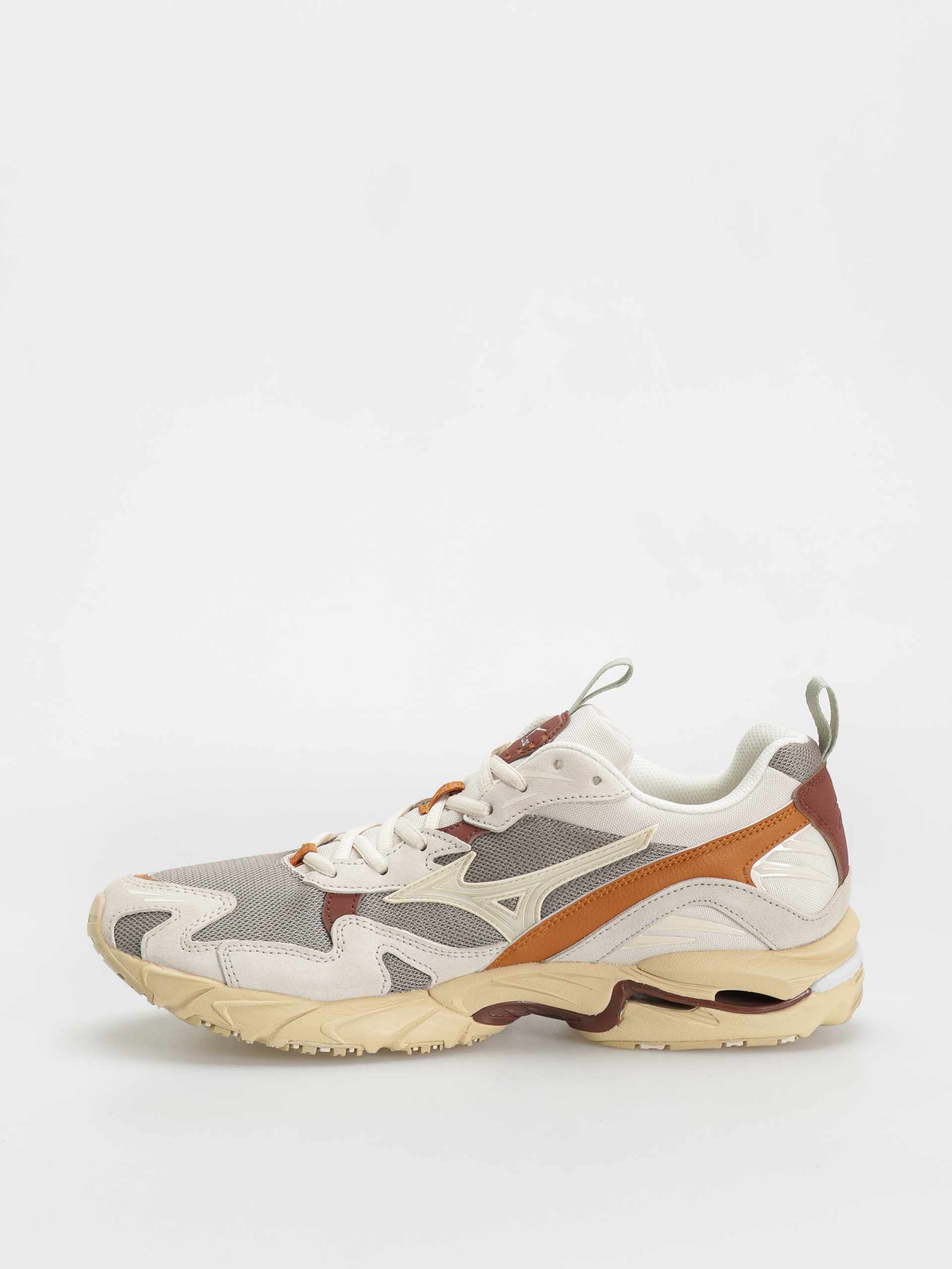 Mizuno Shoes Wave Rider 10 Premium (vintage khaki/summer sand/pumpkin spice)