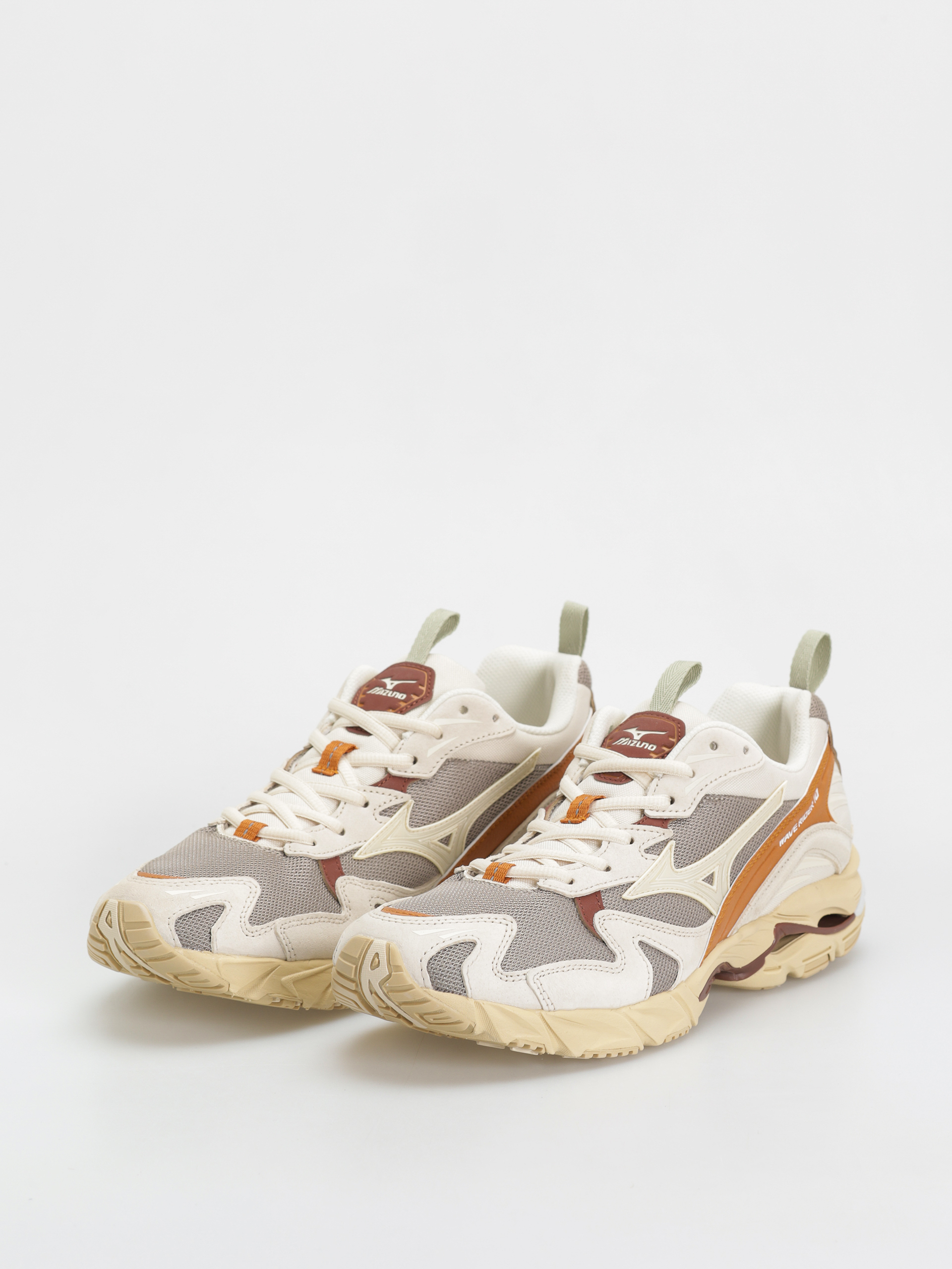 Mizuno Shoes Wave Rider 10 Premium (vintage khaki/summer sand/pumpkin spice)