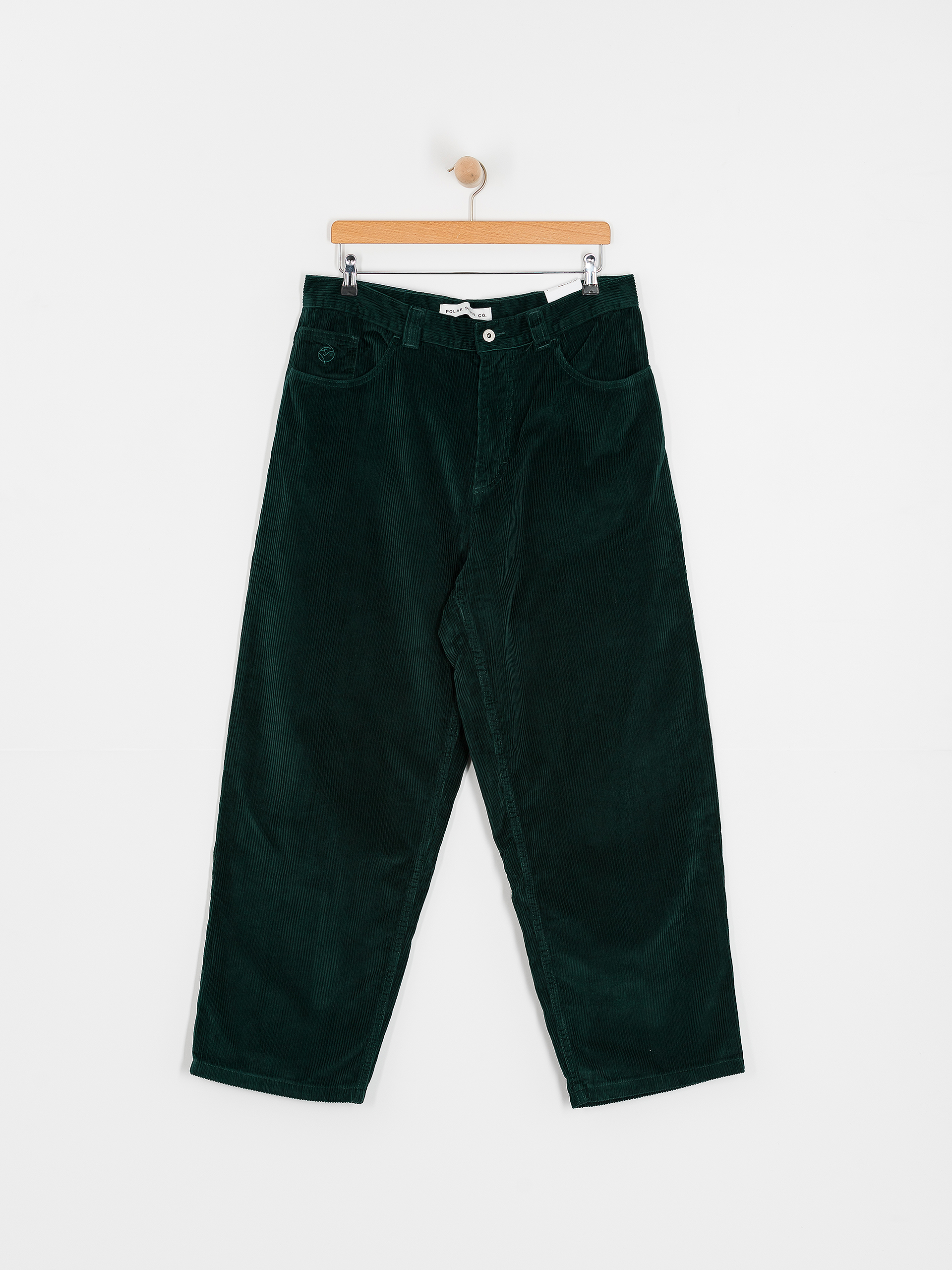 Polar Skate Pants Big Boy Cord - green (dark emerald)