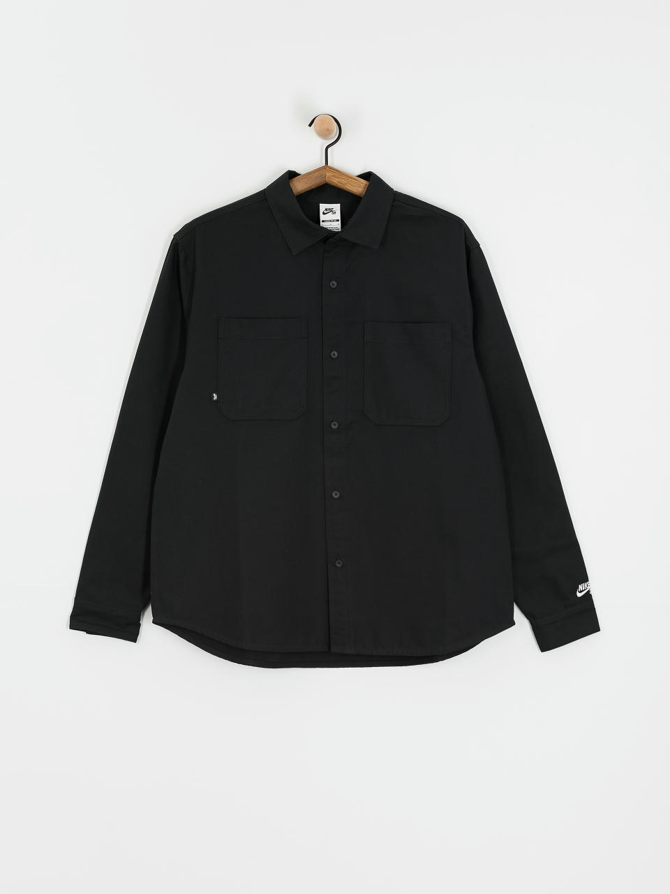 Nike SB Shirt Essential Woven (black/white)