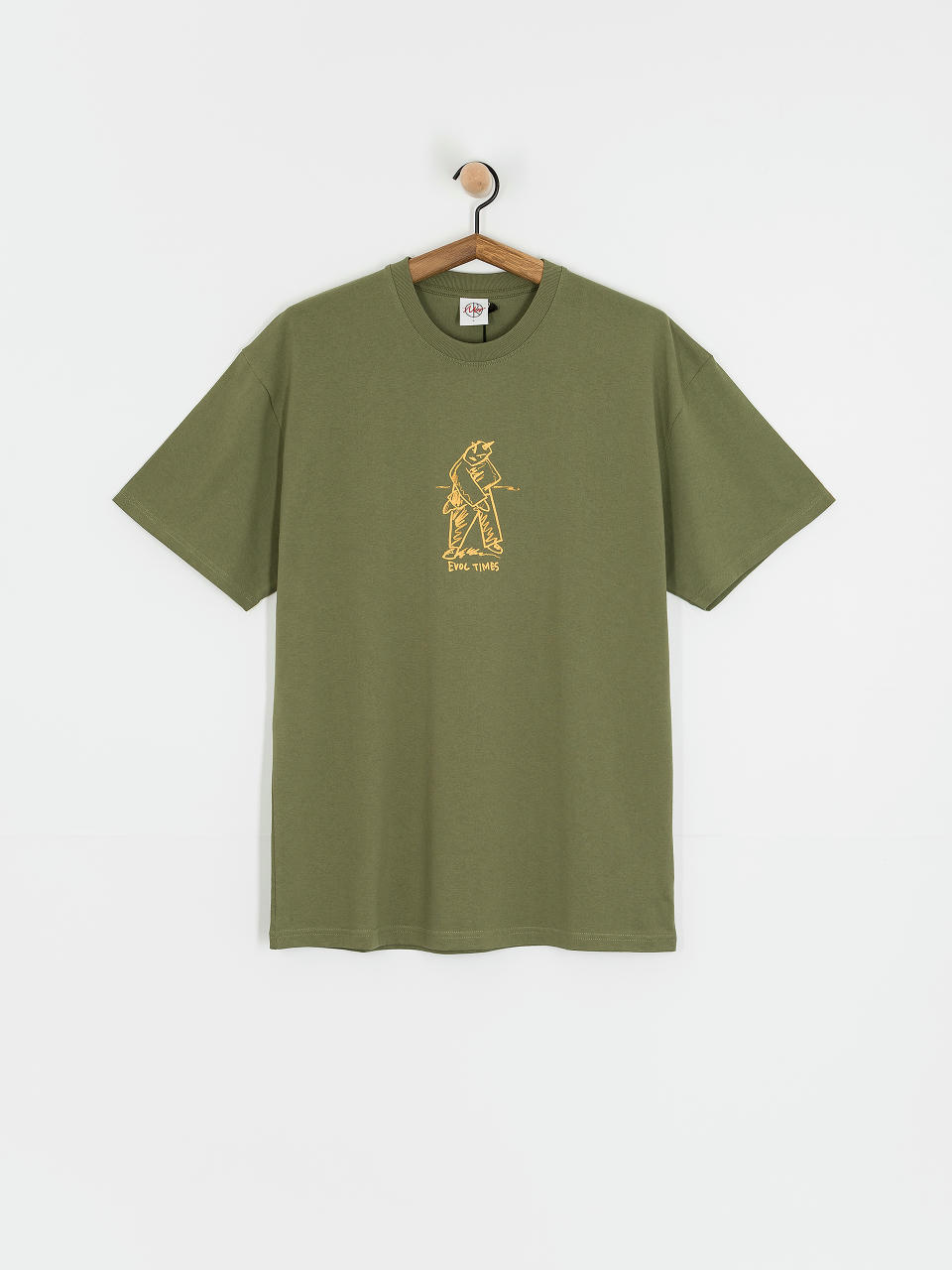 Polar Skate T-Shirt Evol Times (army green)