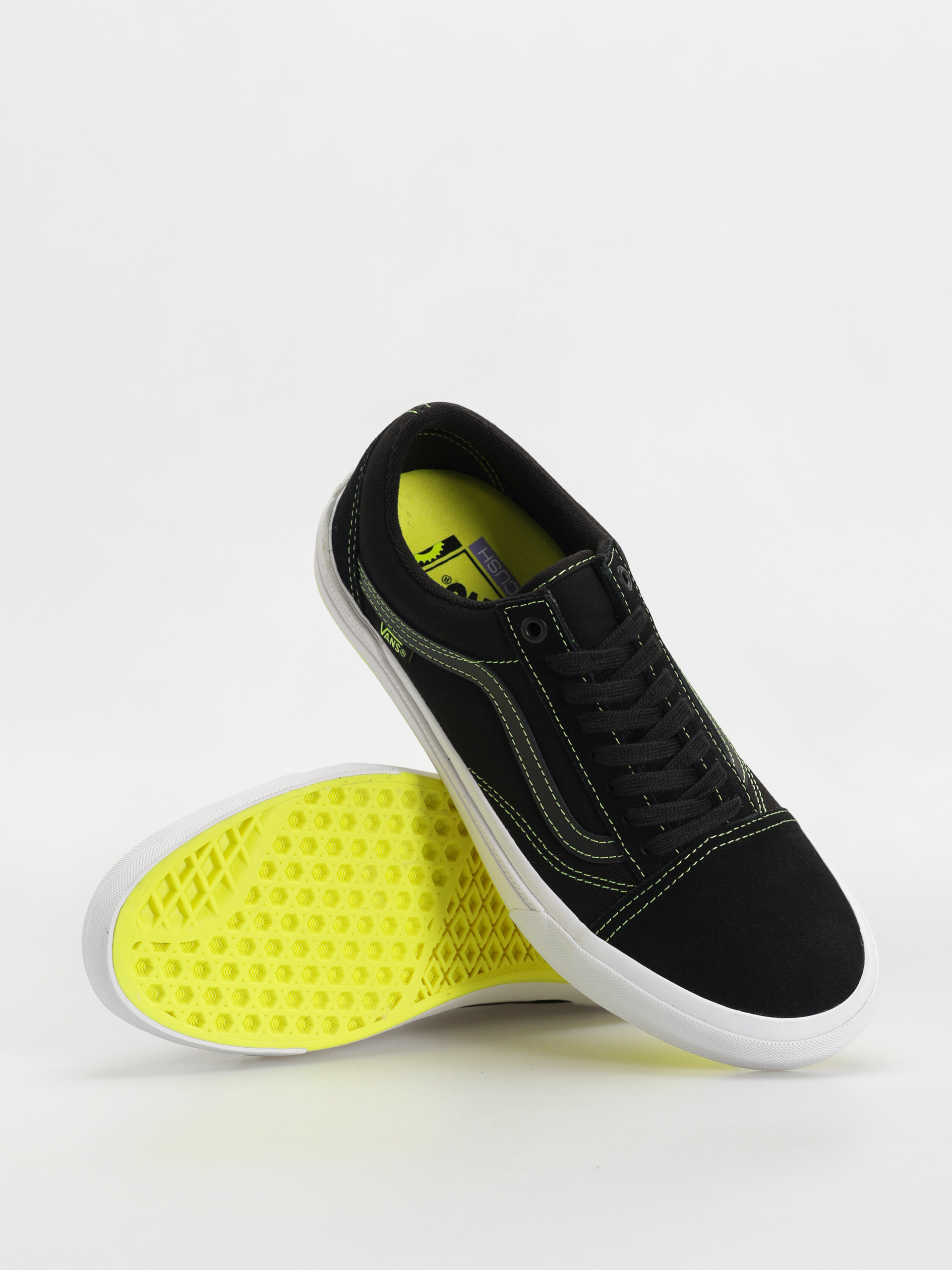 Vans Bmx Old Skool Shoes (black/neon yellow)