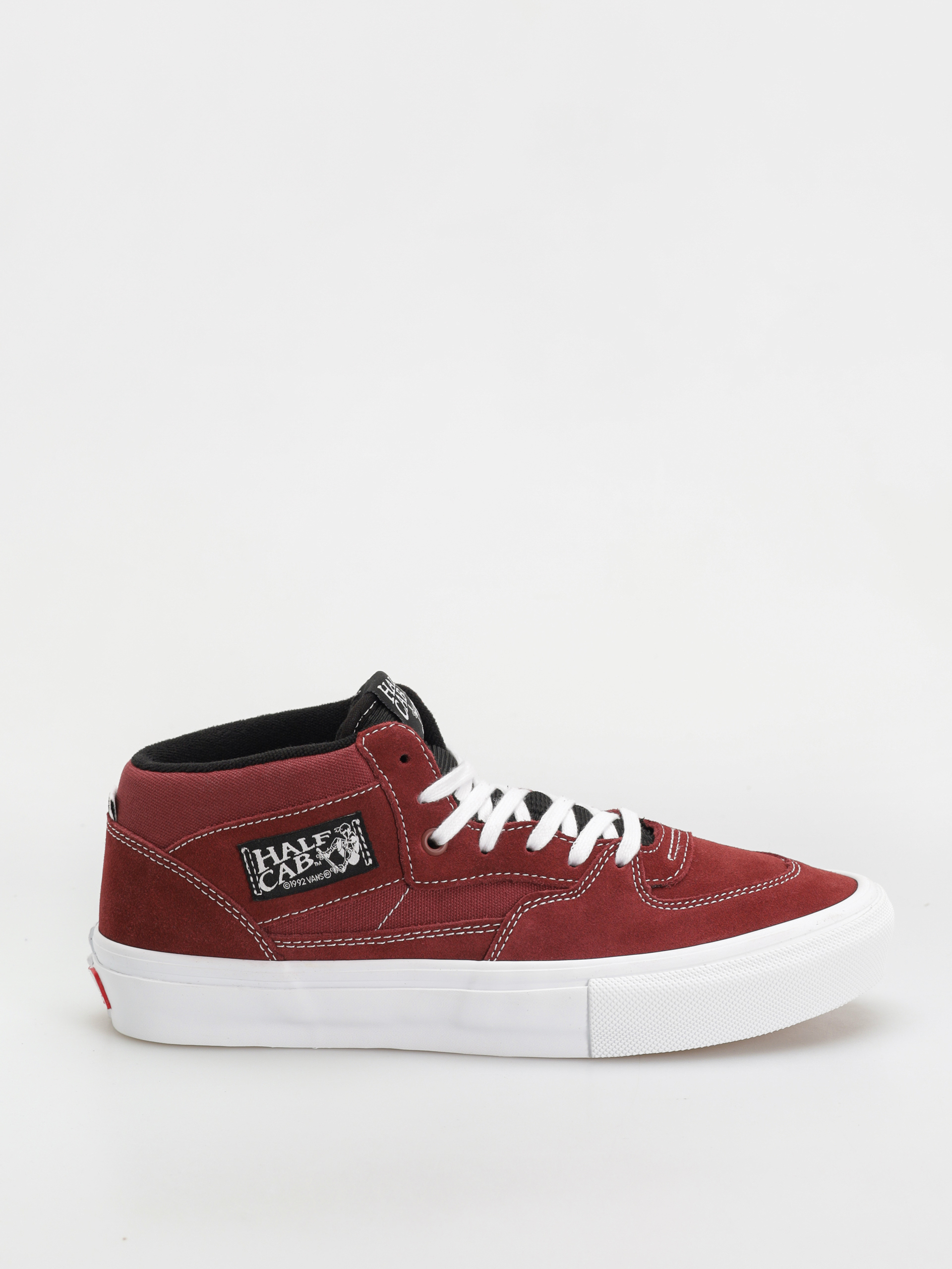 Vans Skate Half Cab Schuhe (burgundy/white)