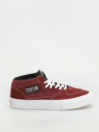 Vans Skate Half Cab Shoes (burgundy/white)