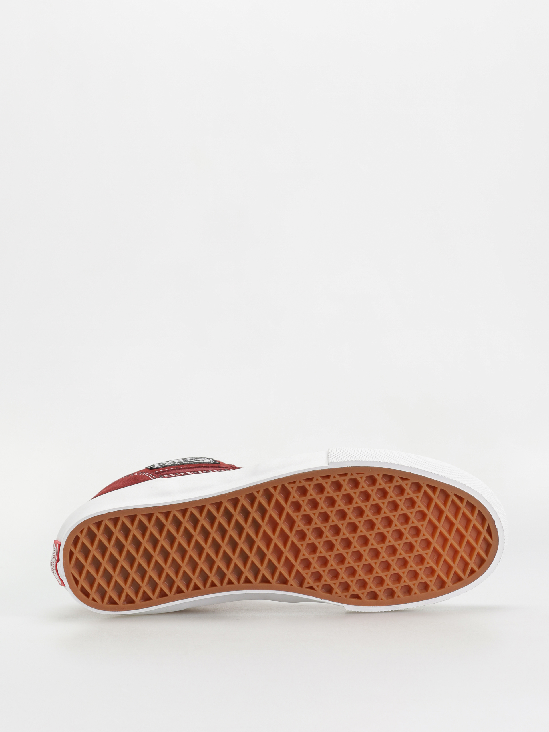 Vans Skate Half Cab Schuhe (burgundy/white)