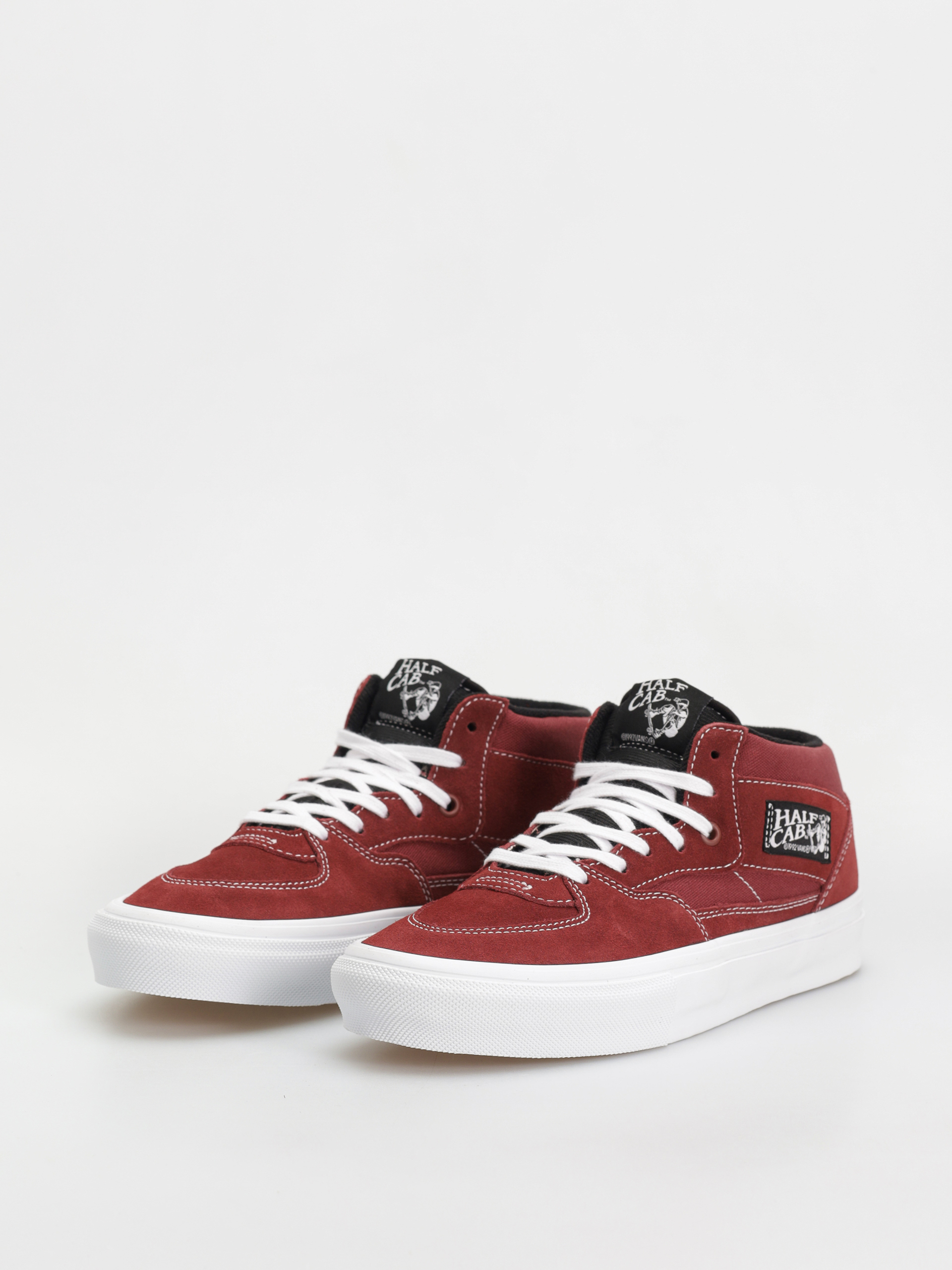 Vans Skate Half Cab Schuhe (burgundy/white)