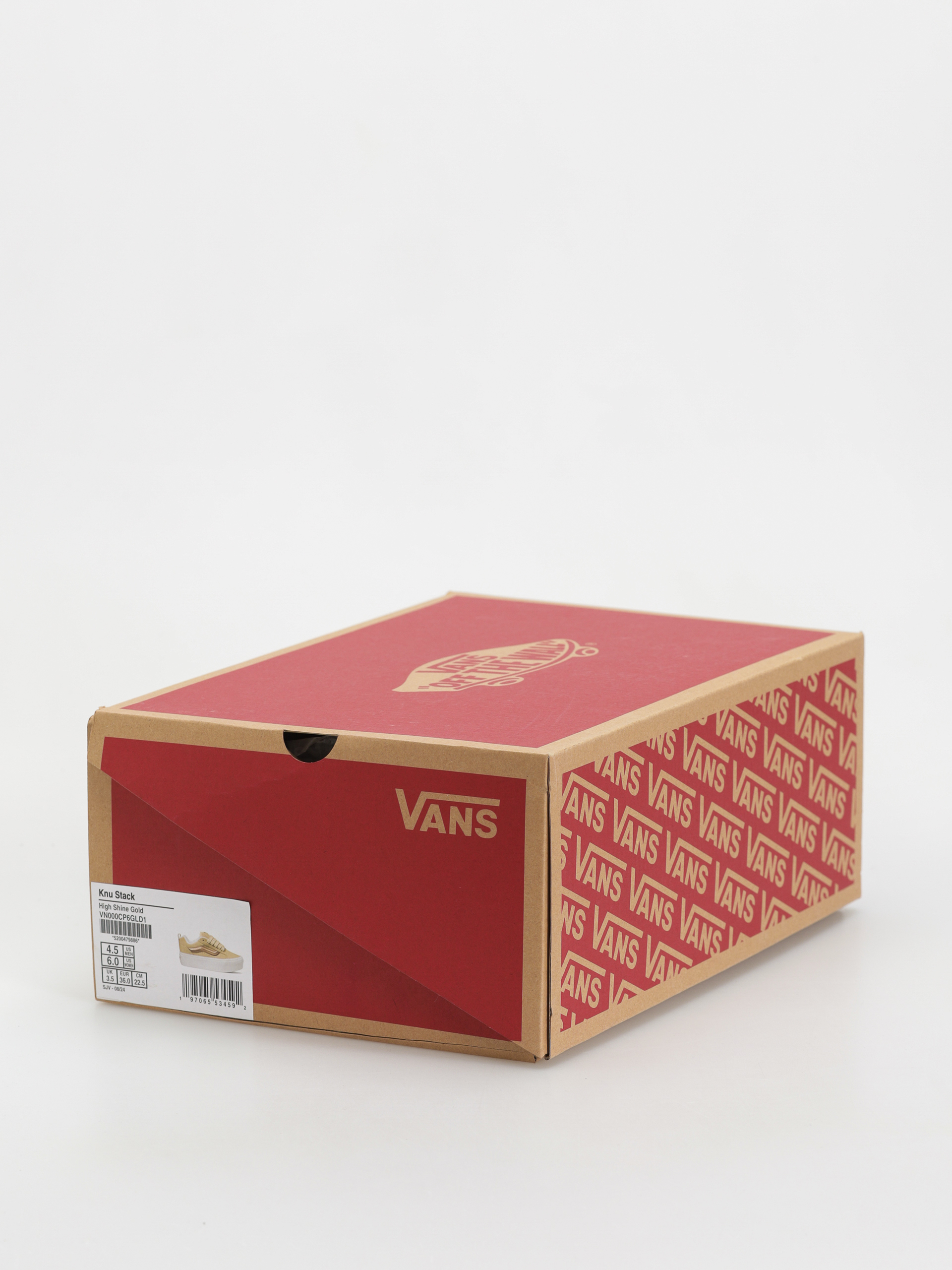 Vans Knu Stack Shoes (high shine gold)