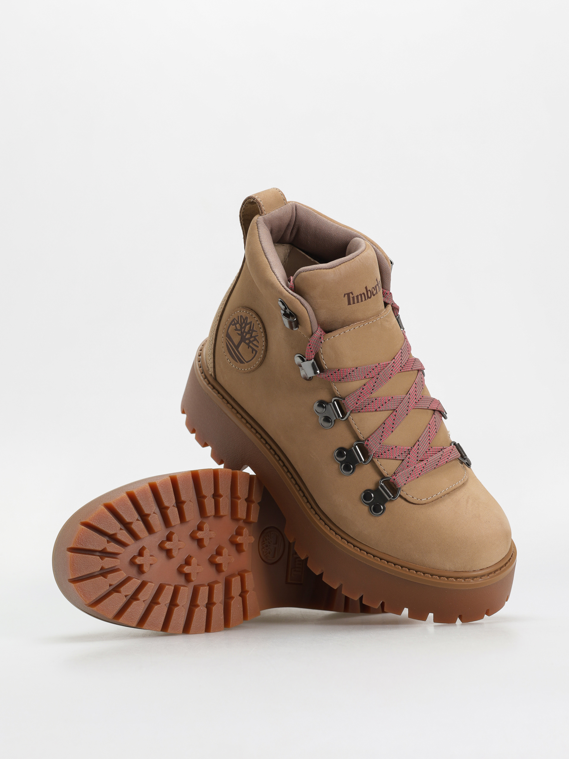 Timberland Stone Street Mid Wmn winter shoes (medium beige nubuck)