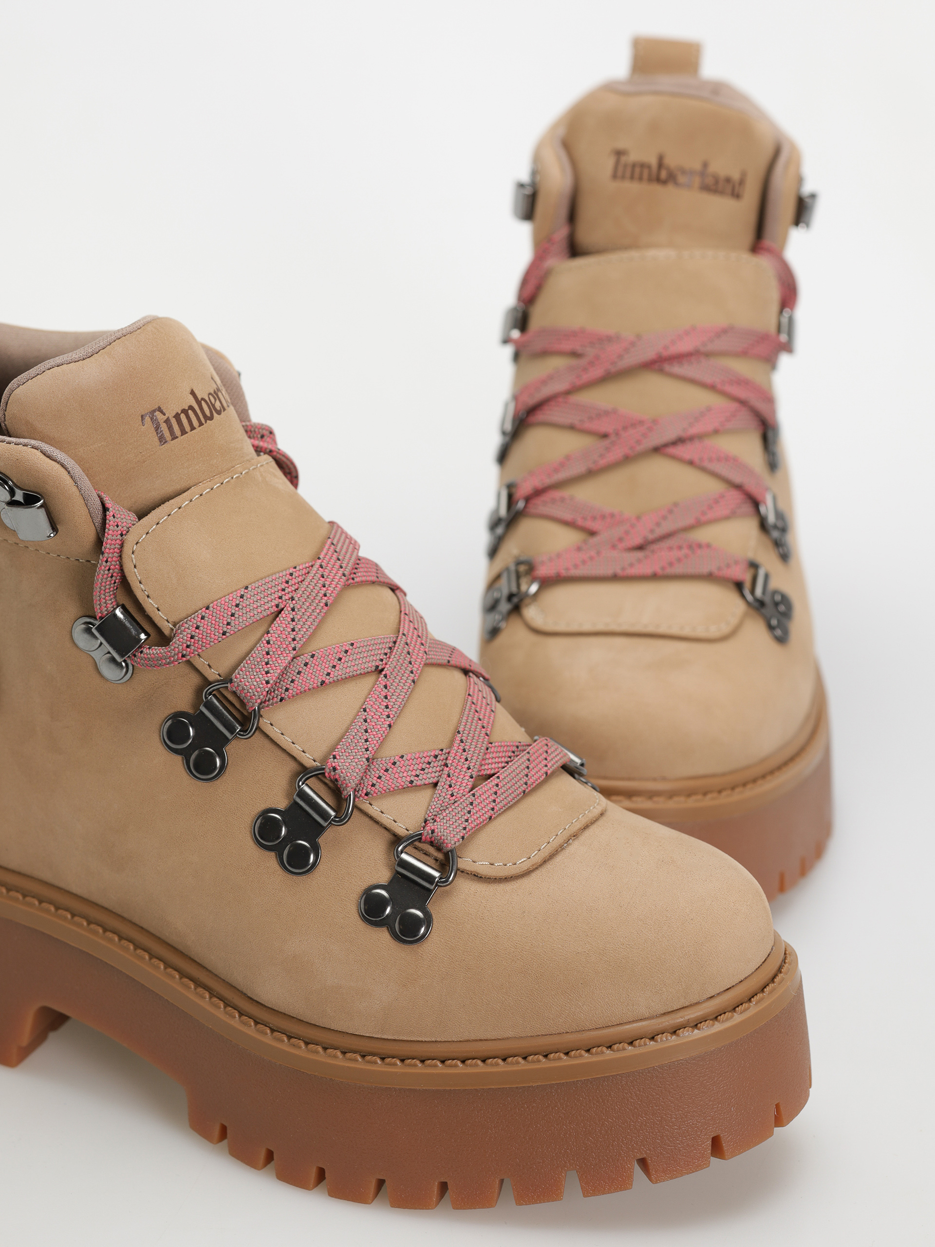 Timberland Stone Street Mid Wmn winter shoes (medium beige nubuck)